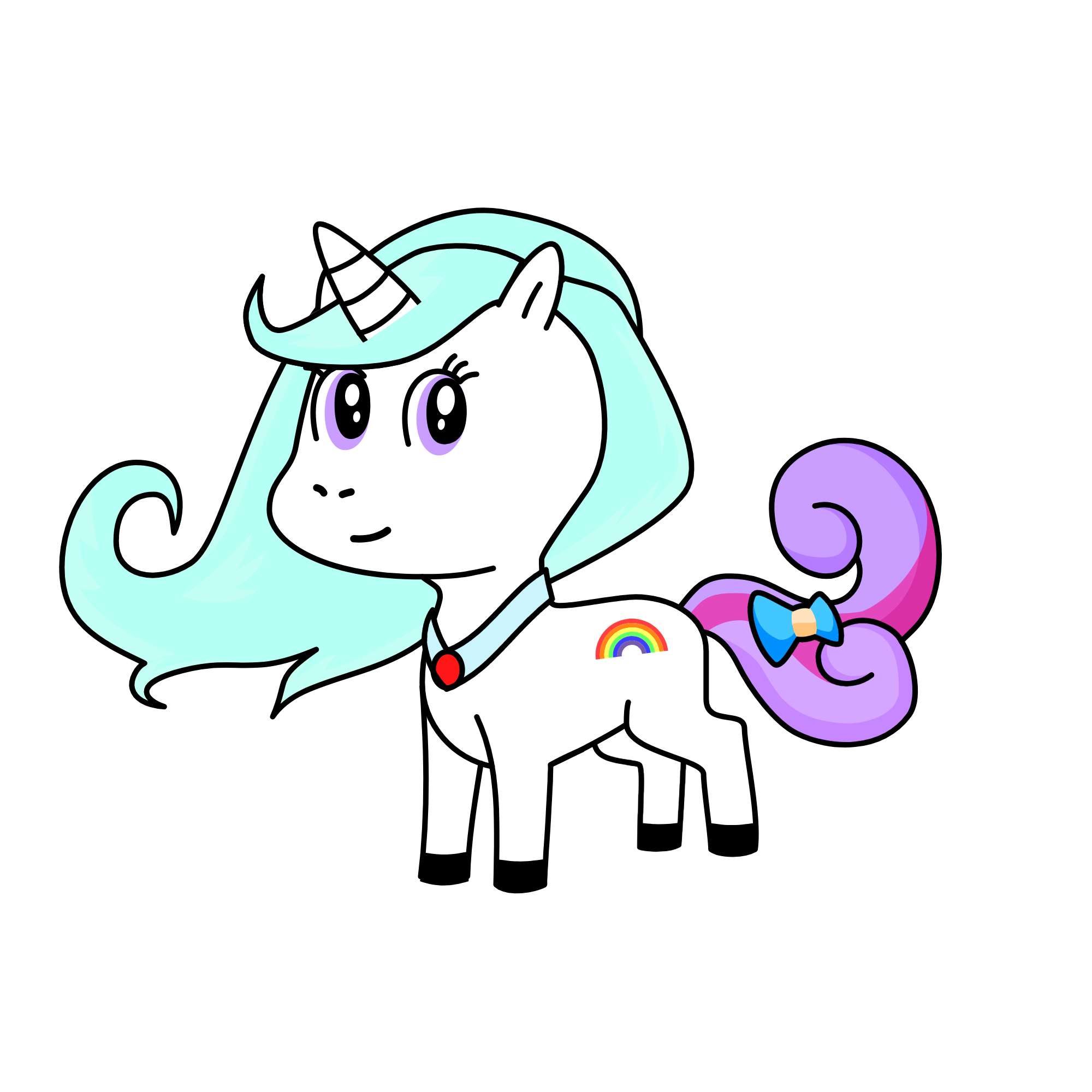 Sparkle, the unicorn