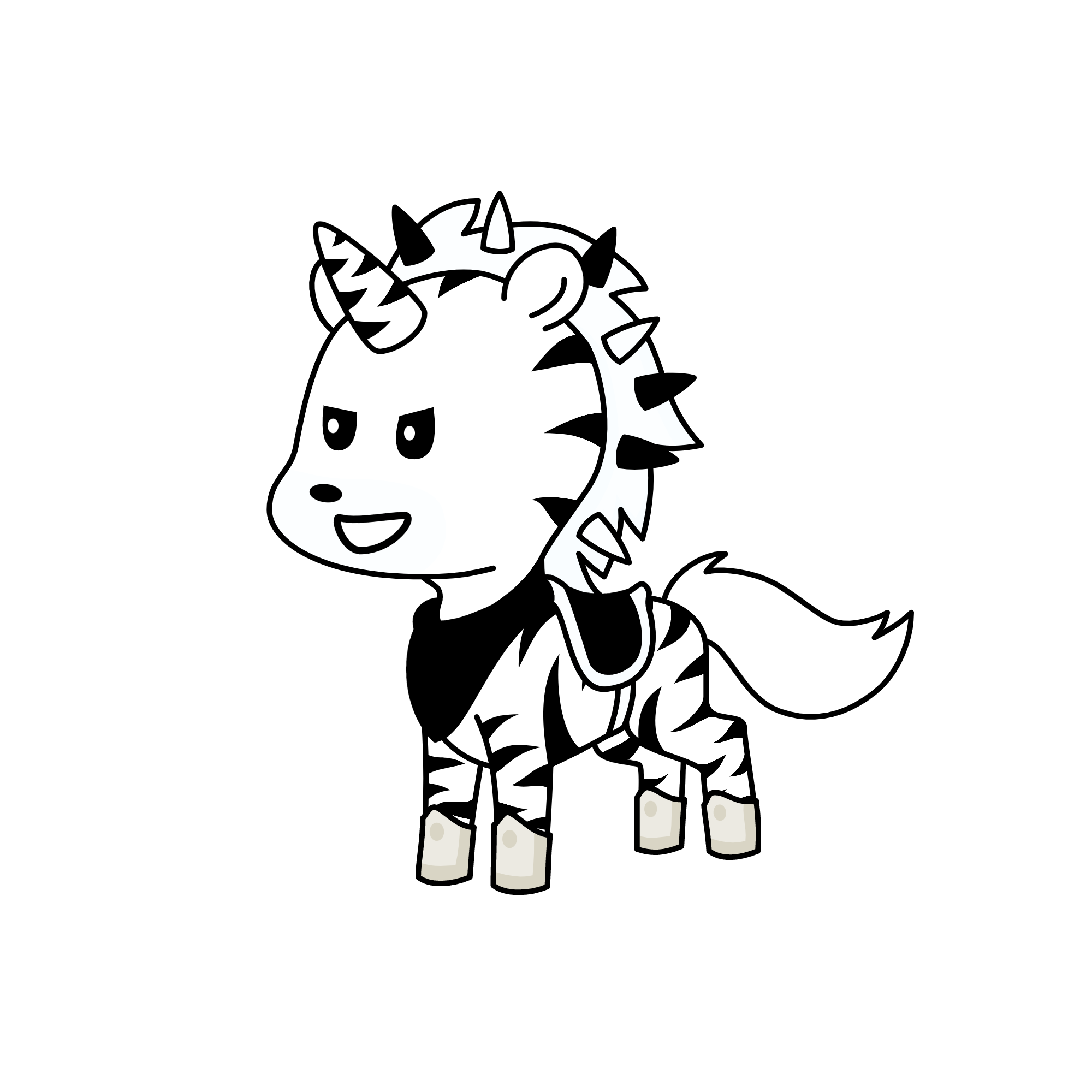 Stripes, the unicorn