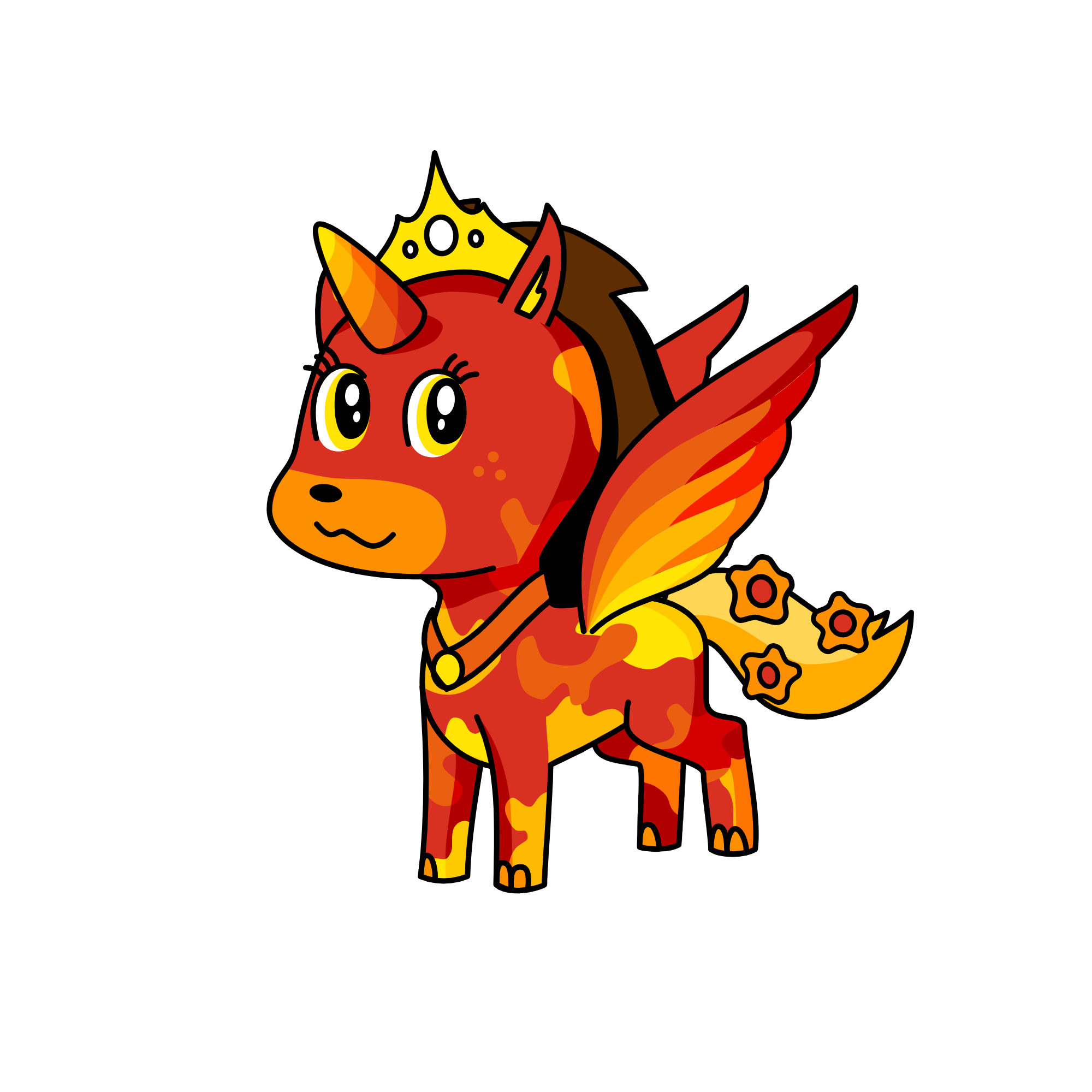 fire, the unicorn