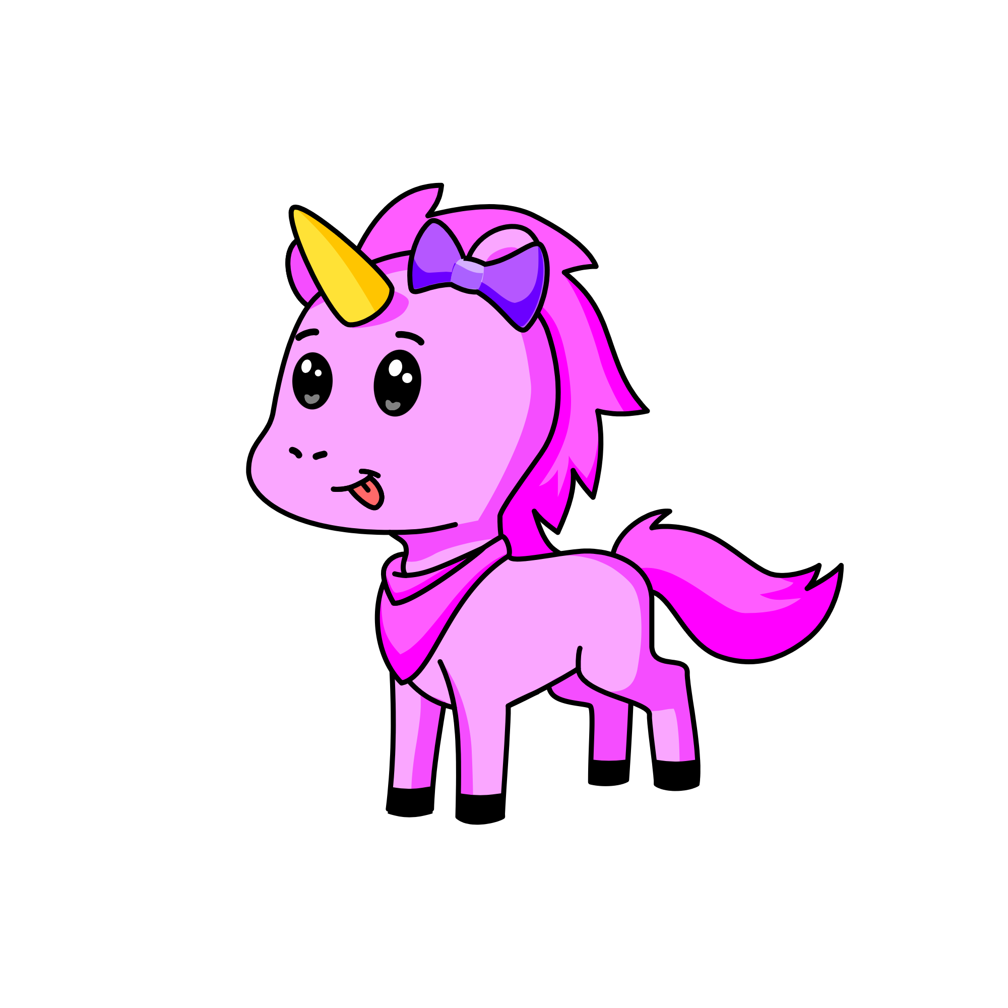 Poki, the unicorn