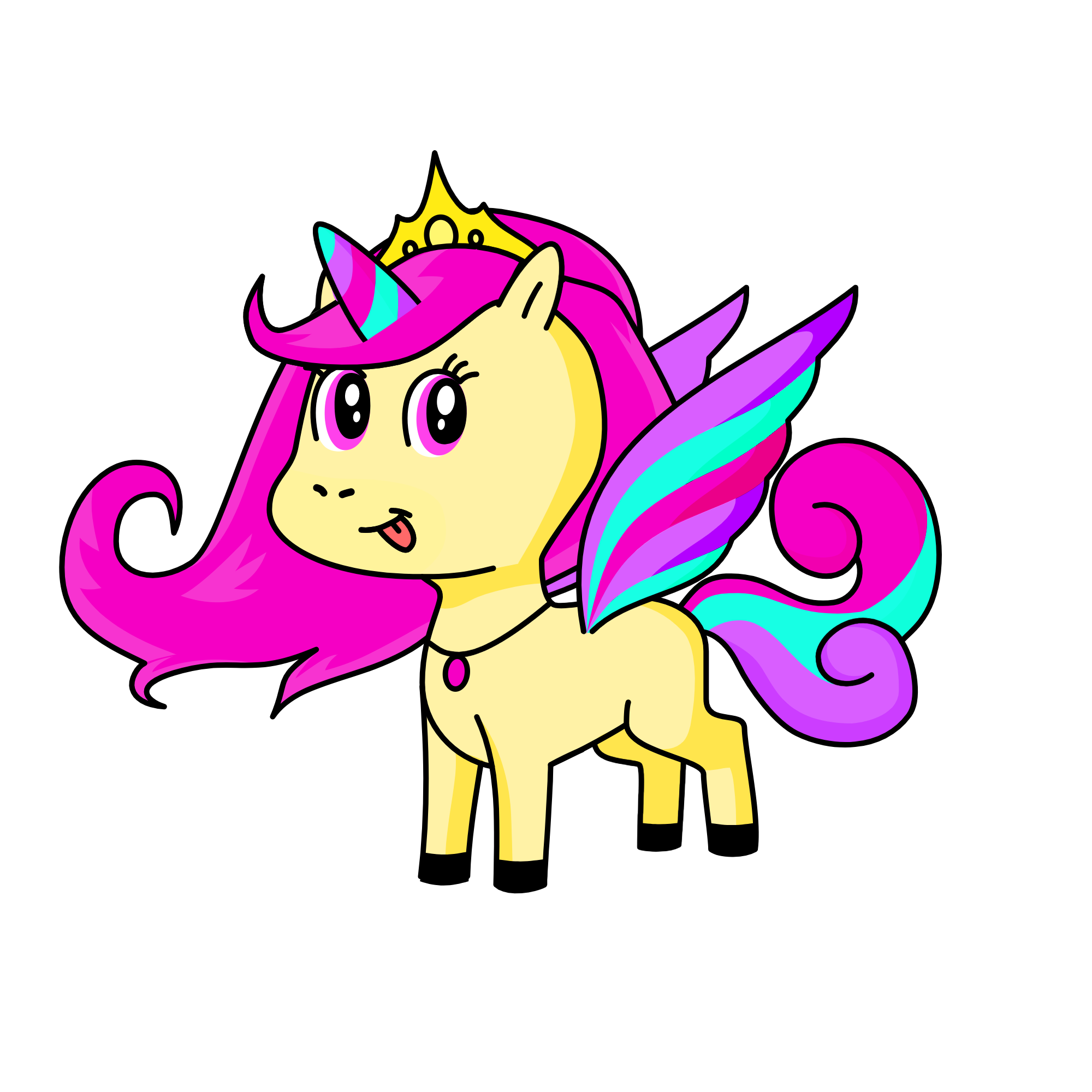 Stella, the unicorn