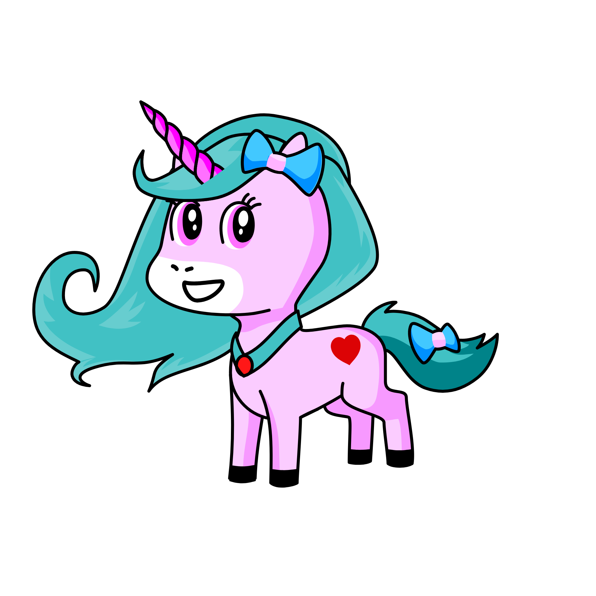 rainbow, the unicorn
