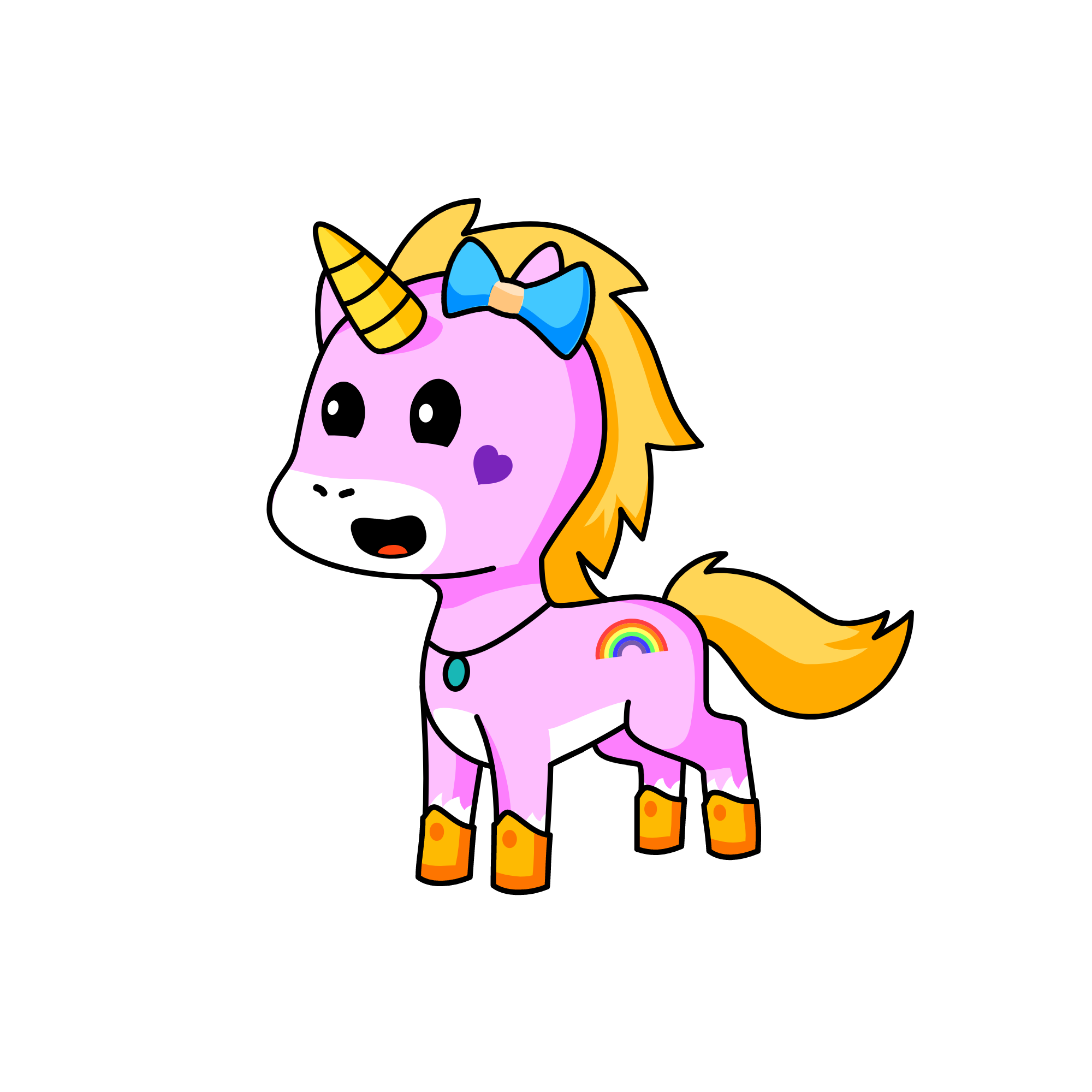 Bowy, the unicorn