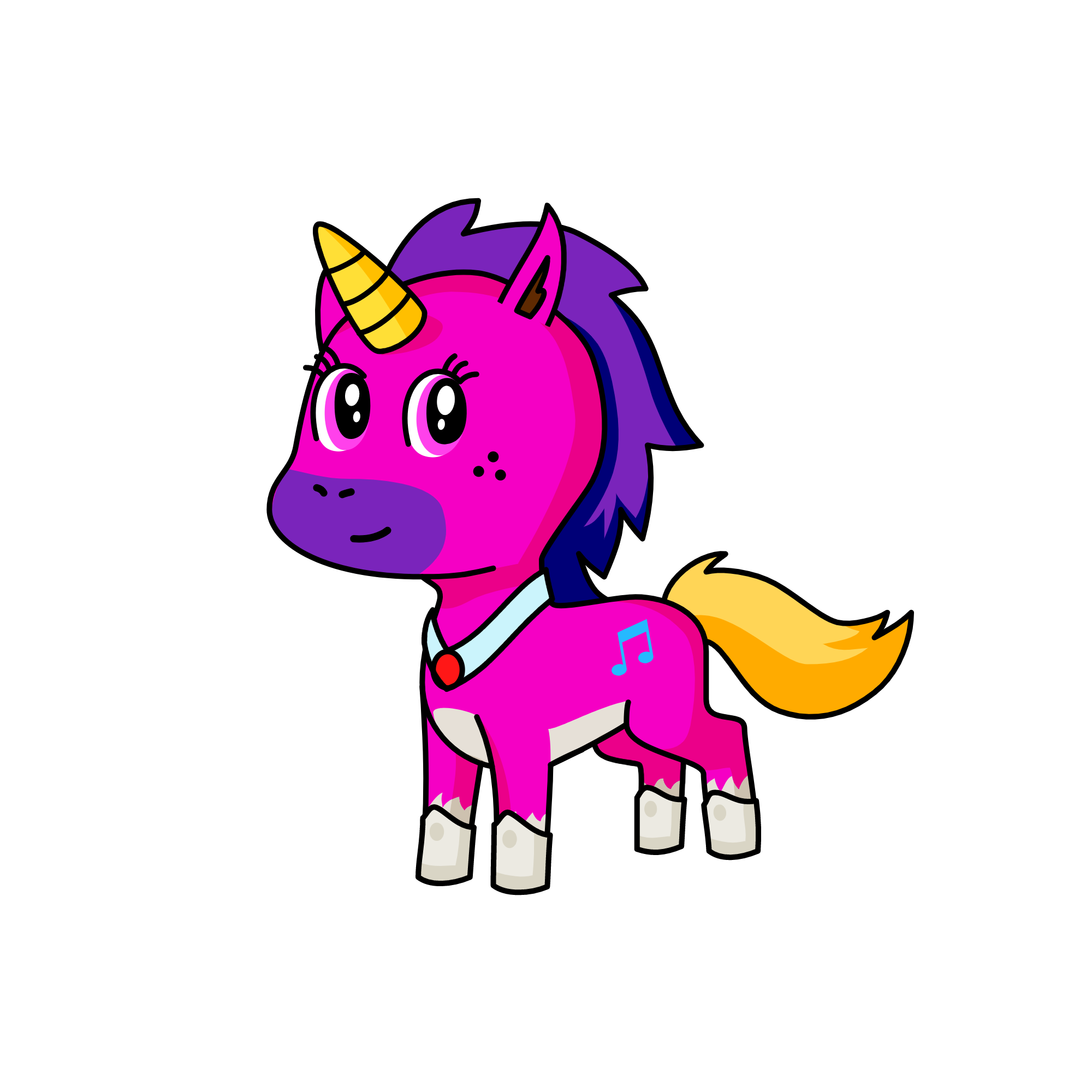 sunlitg, the unicorn