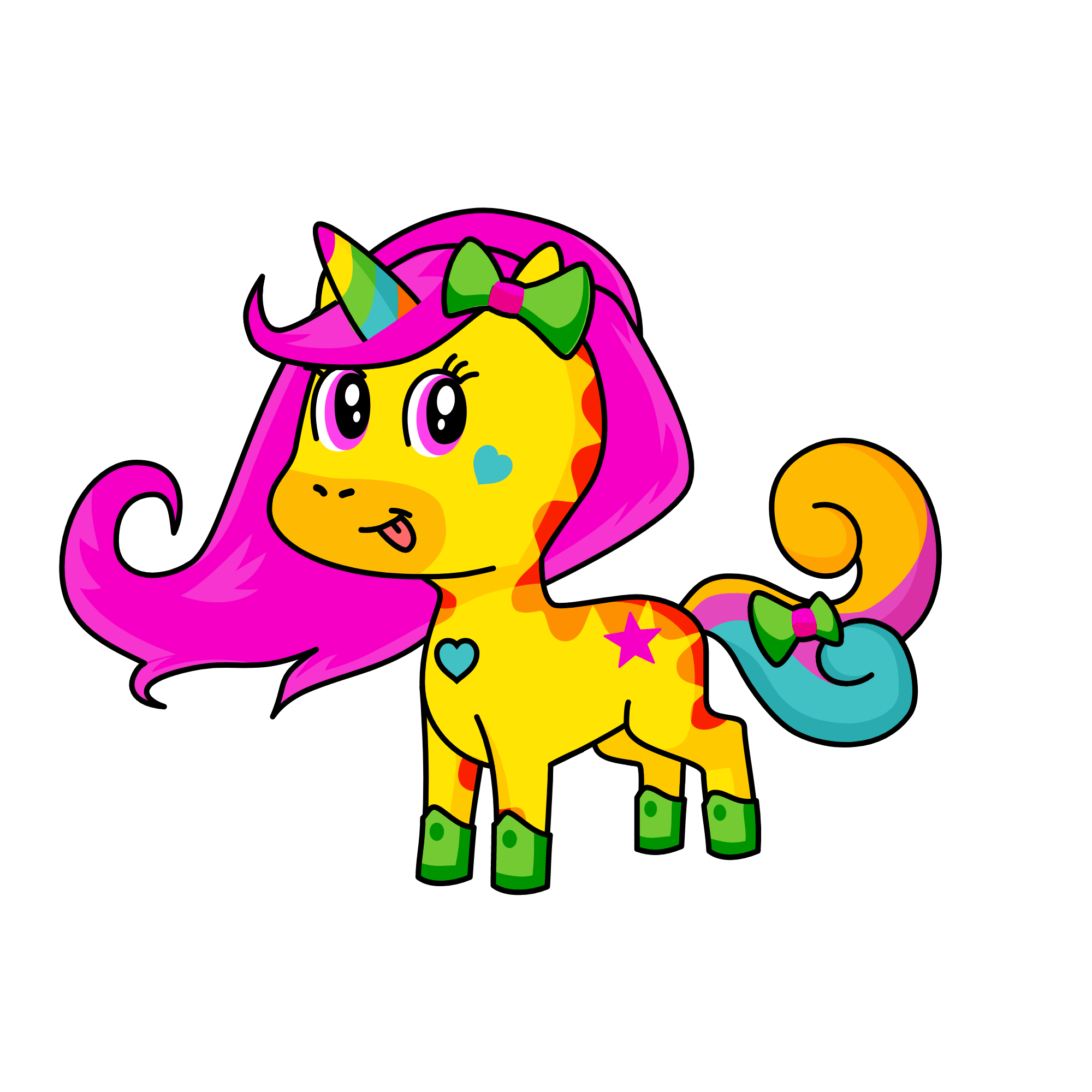 Chini, the unicorn