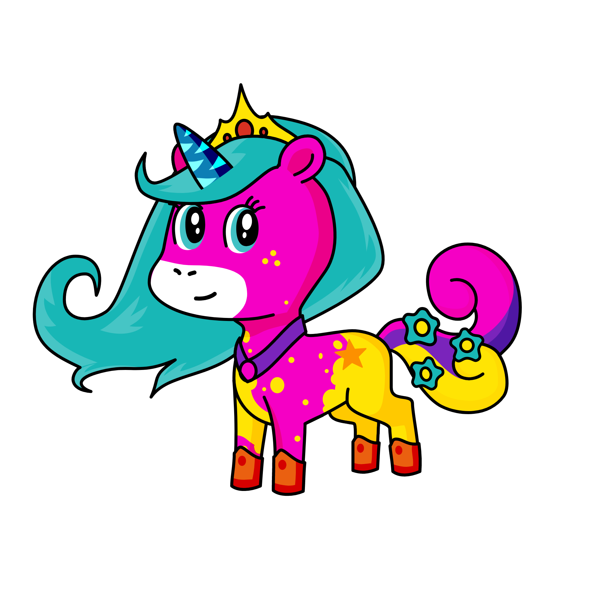 小艾, the unicorn