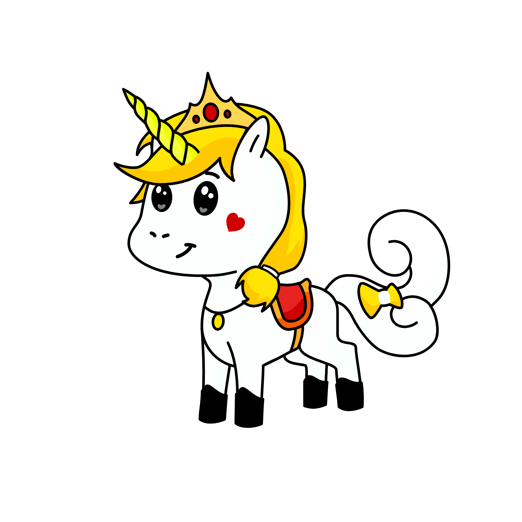 Princess of the earth, the unicorn