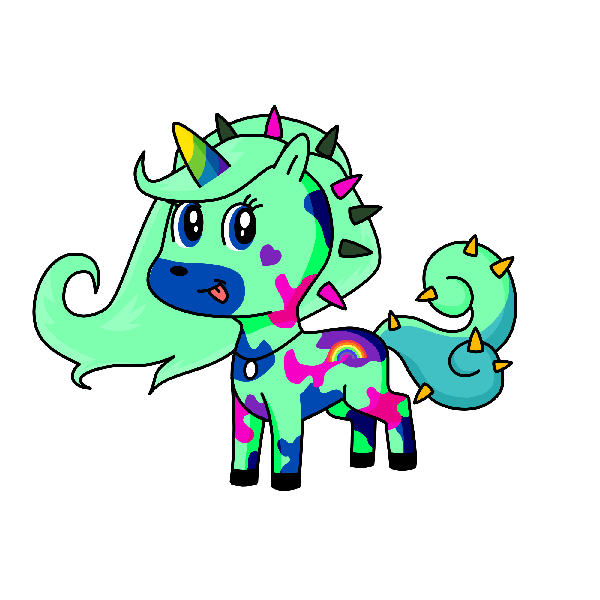 dimond, the unicorn