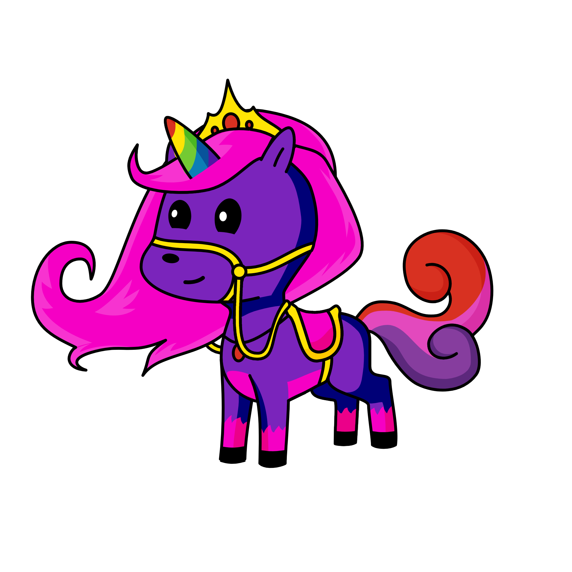 Lovely, the unicorn