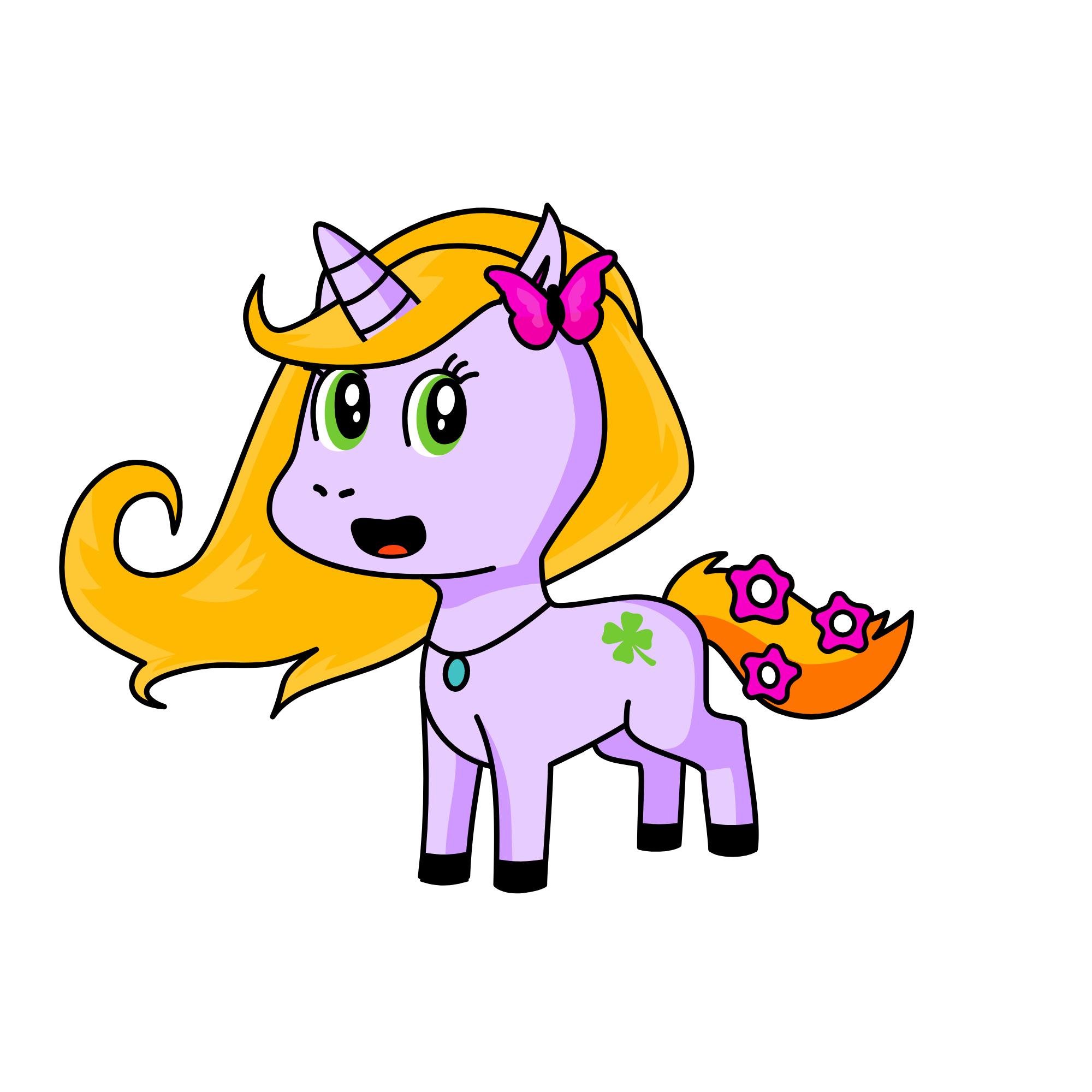rapunzel, the unicorn