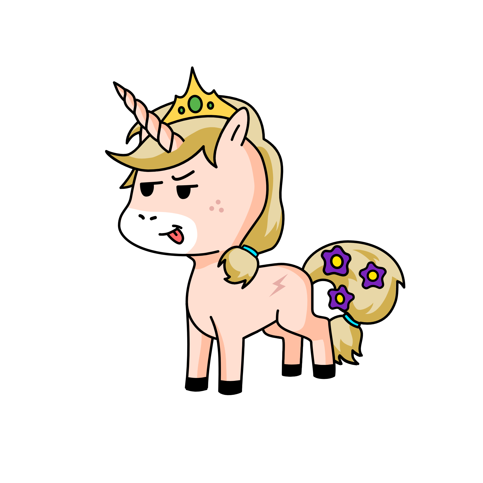 nyramme, the unicorn
