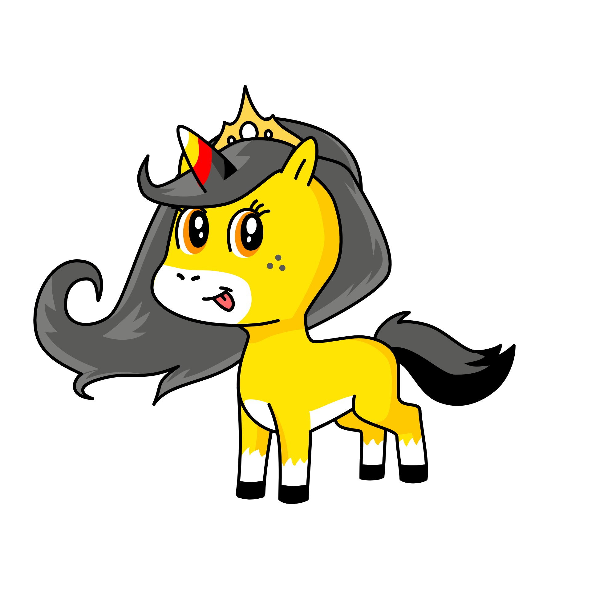 Moonie, the unicorn