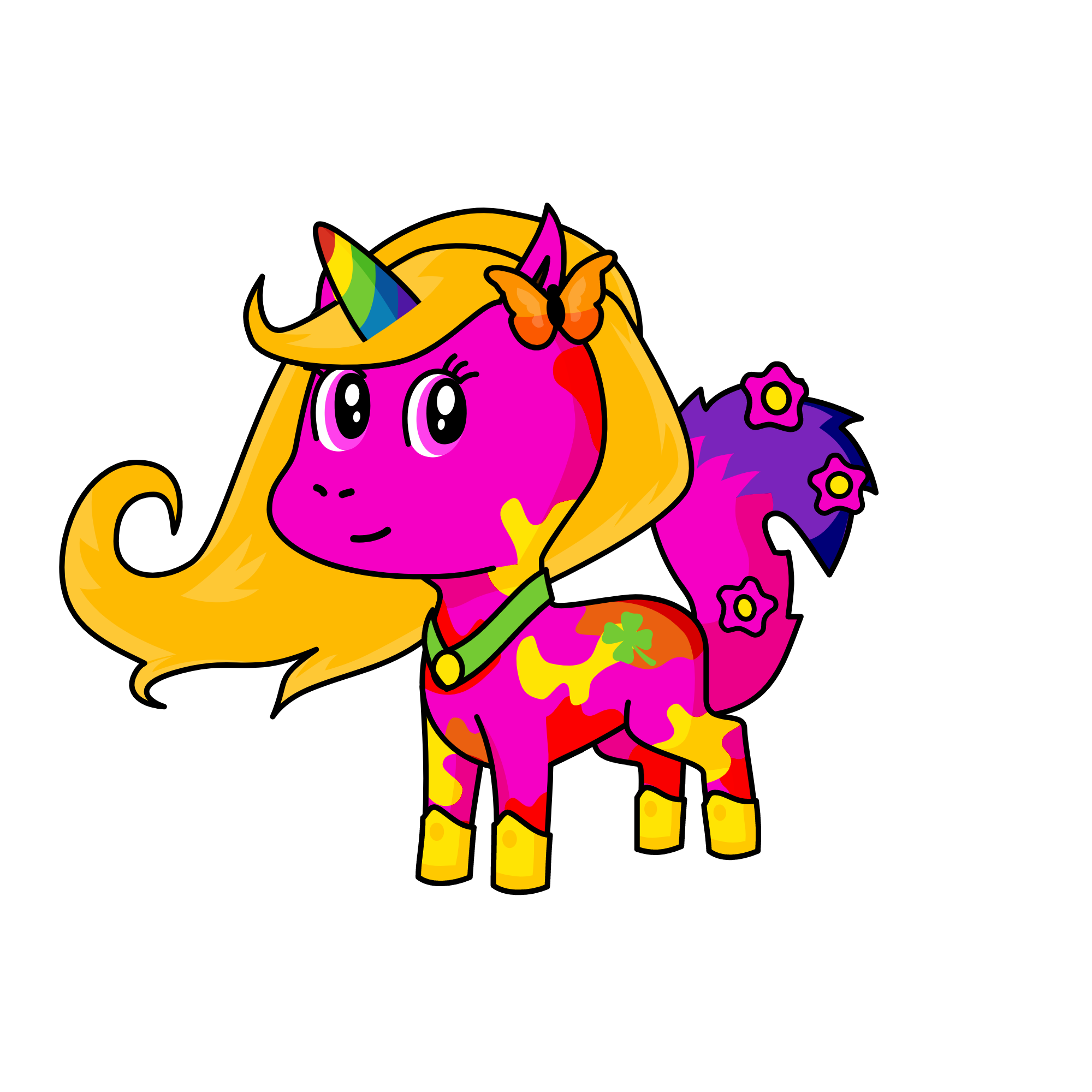 神灵娜娜, the unicorn