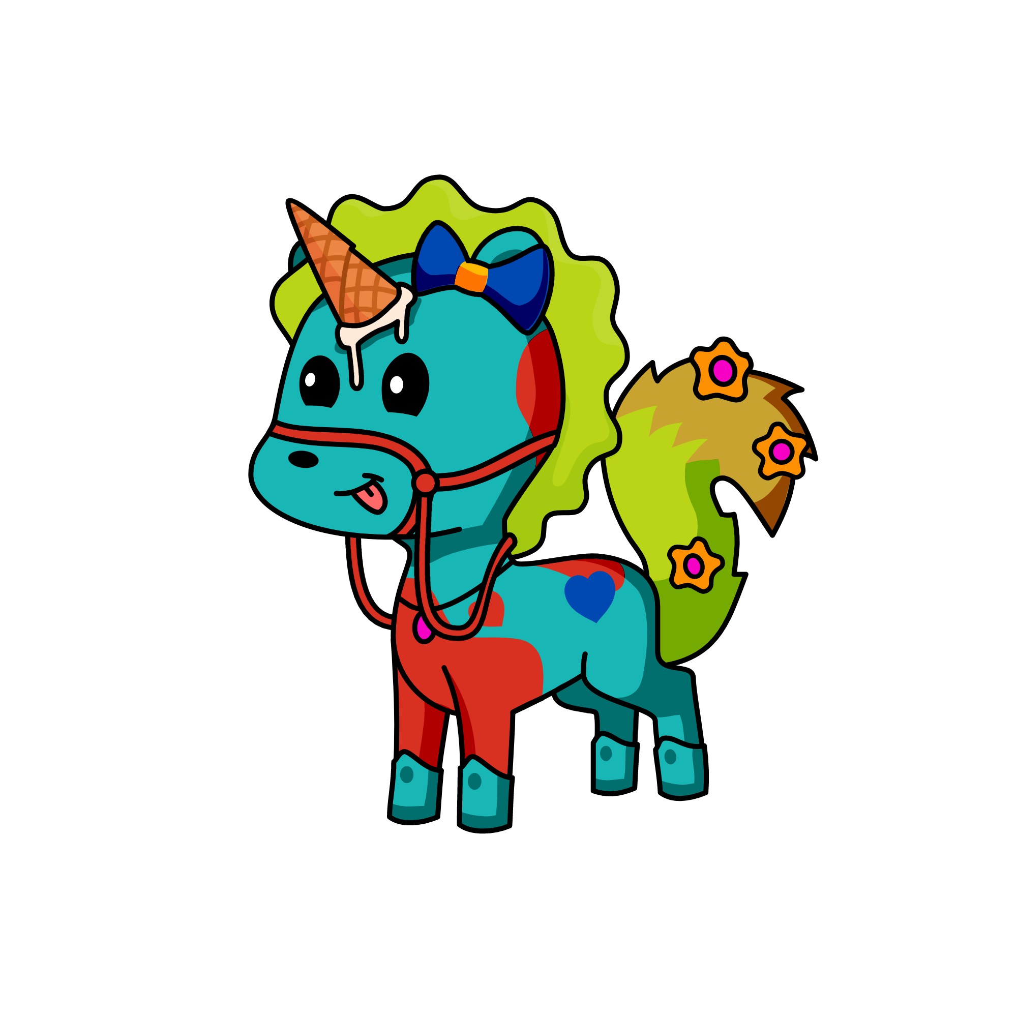 Día, the unicorn