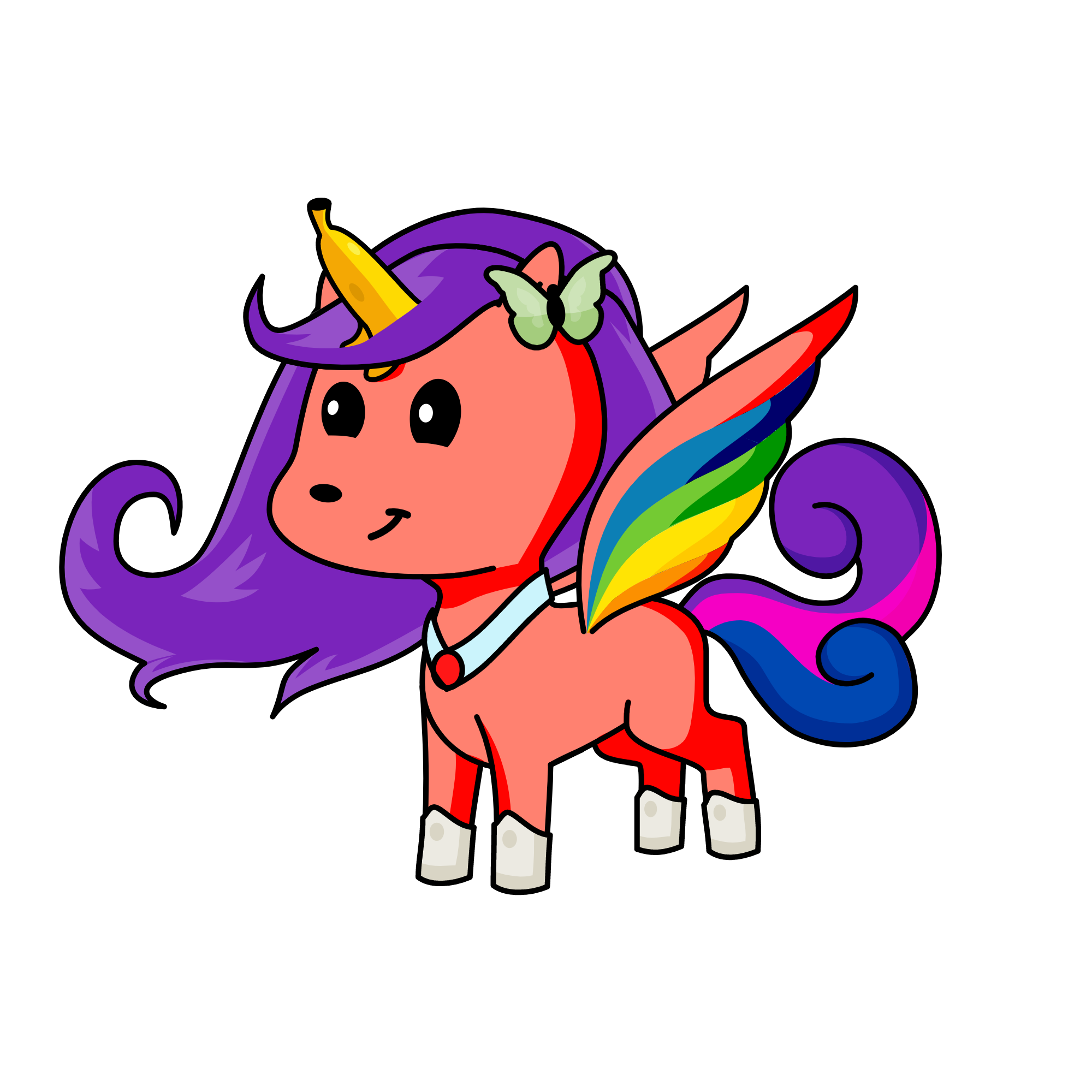 Sunshine, the unicorn