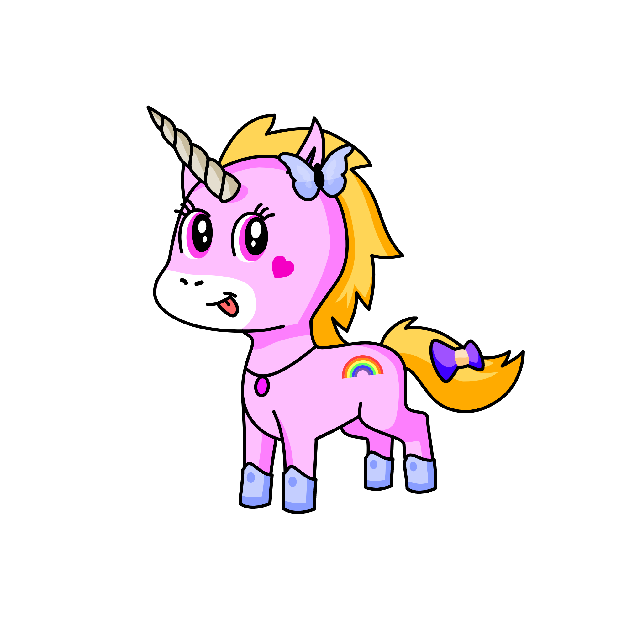 Butterfly, the unicorn