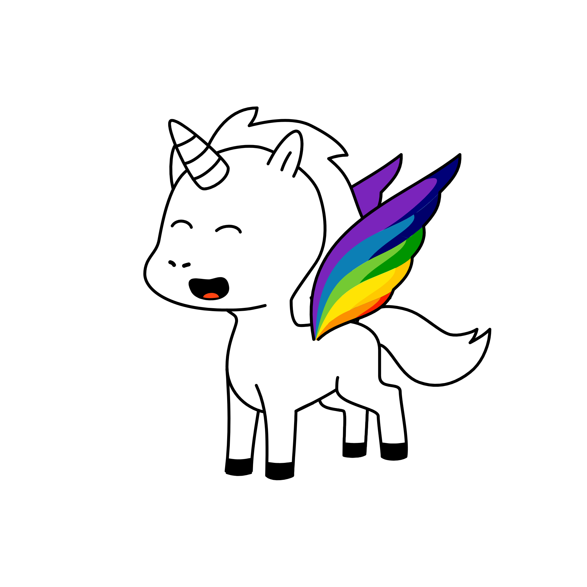 How TO Get Wings, the unicorn