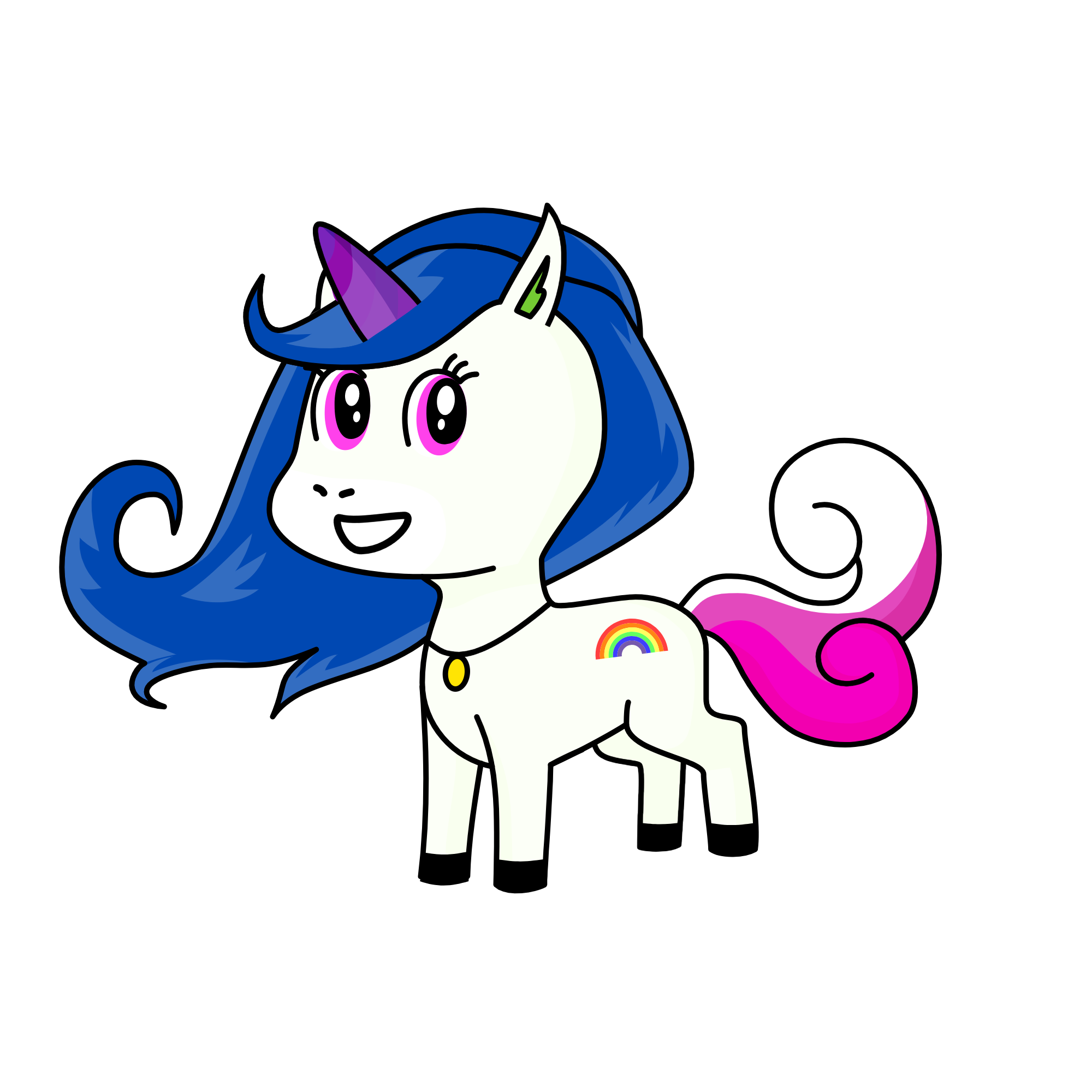~ Night ~, the unicorn