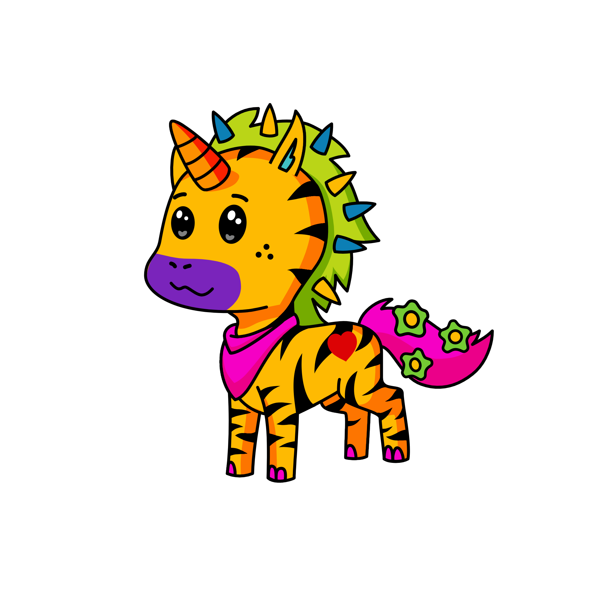 Scech, the unicorn