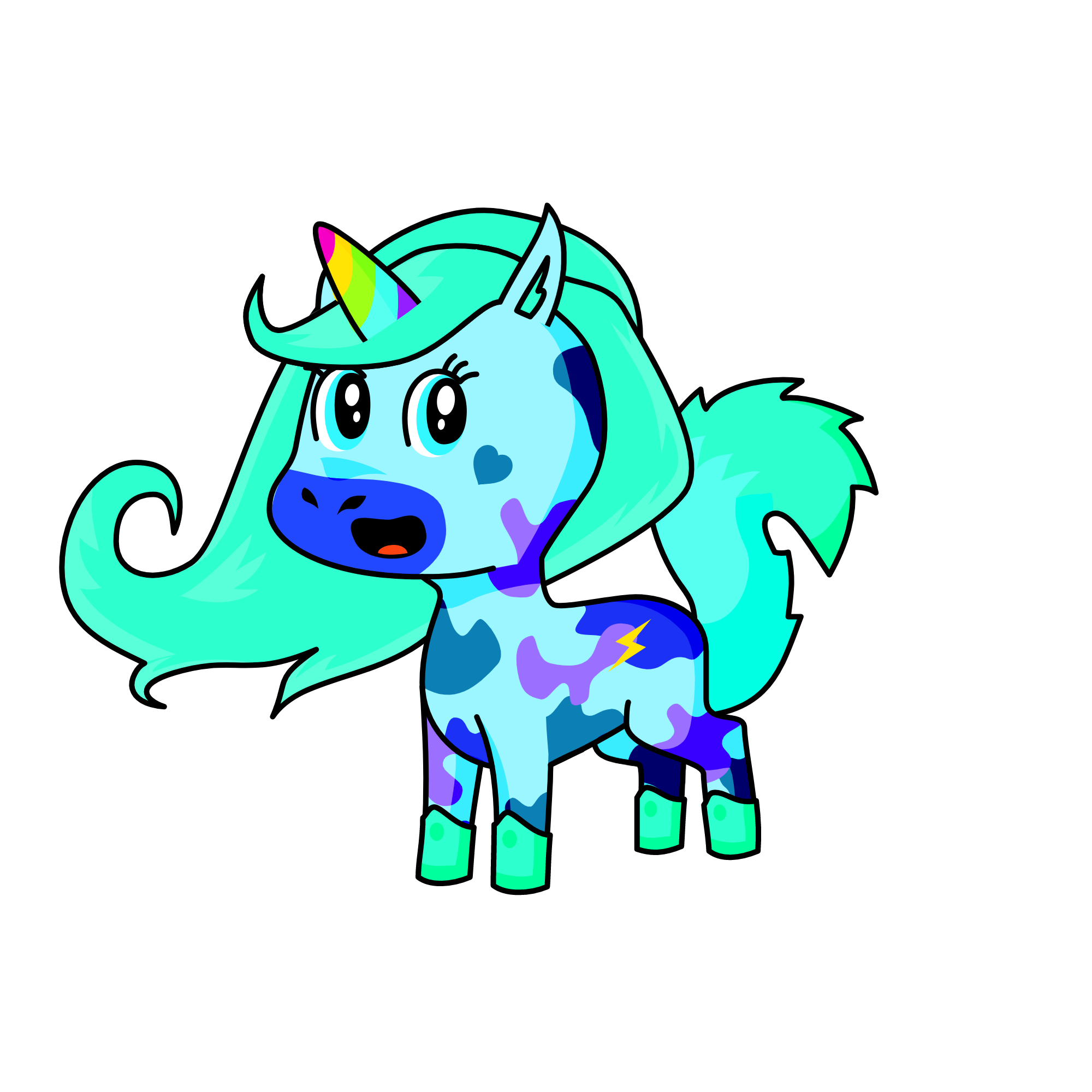 sparkile, the unicorn