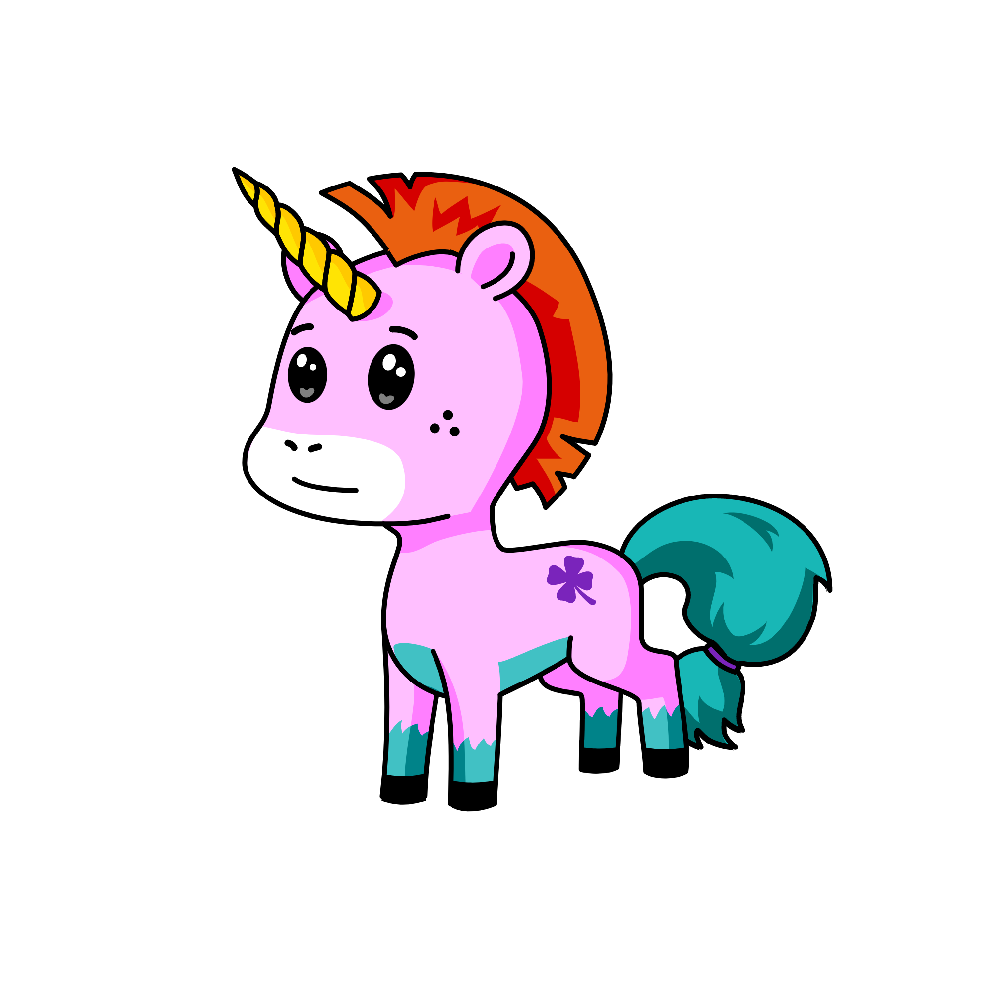 stupid, the unicorn
