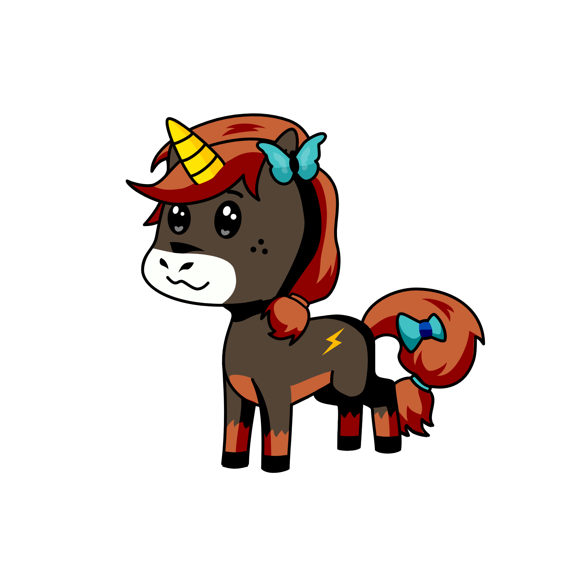 Midnight, the unicorn