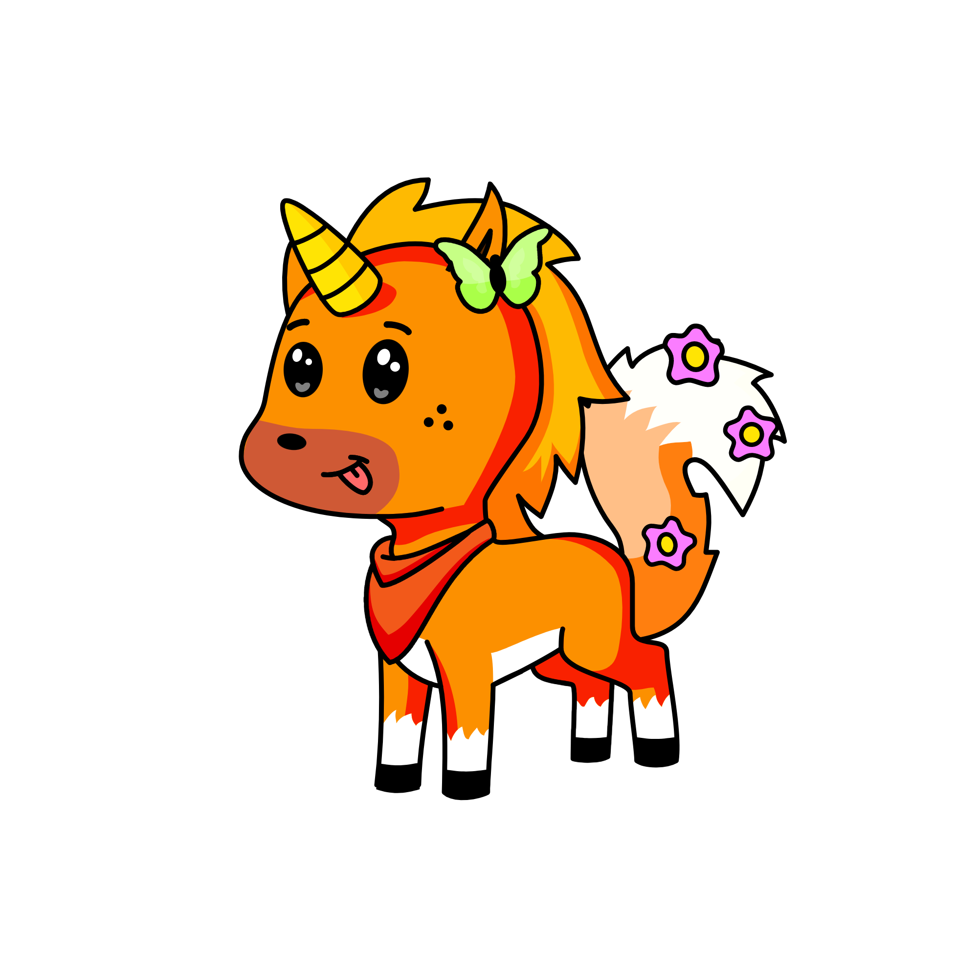 foxy, the unicorn