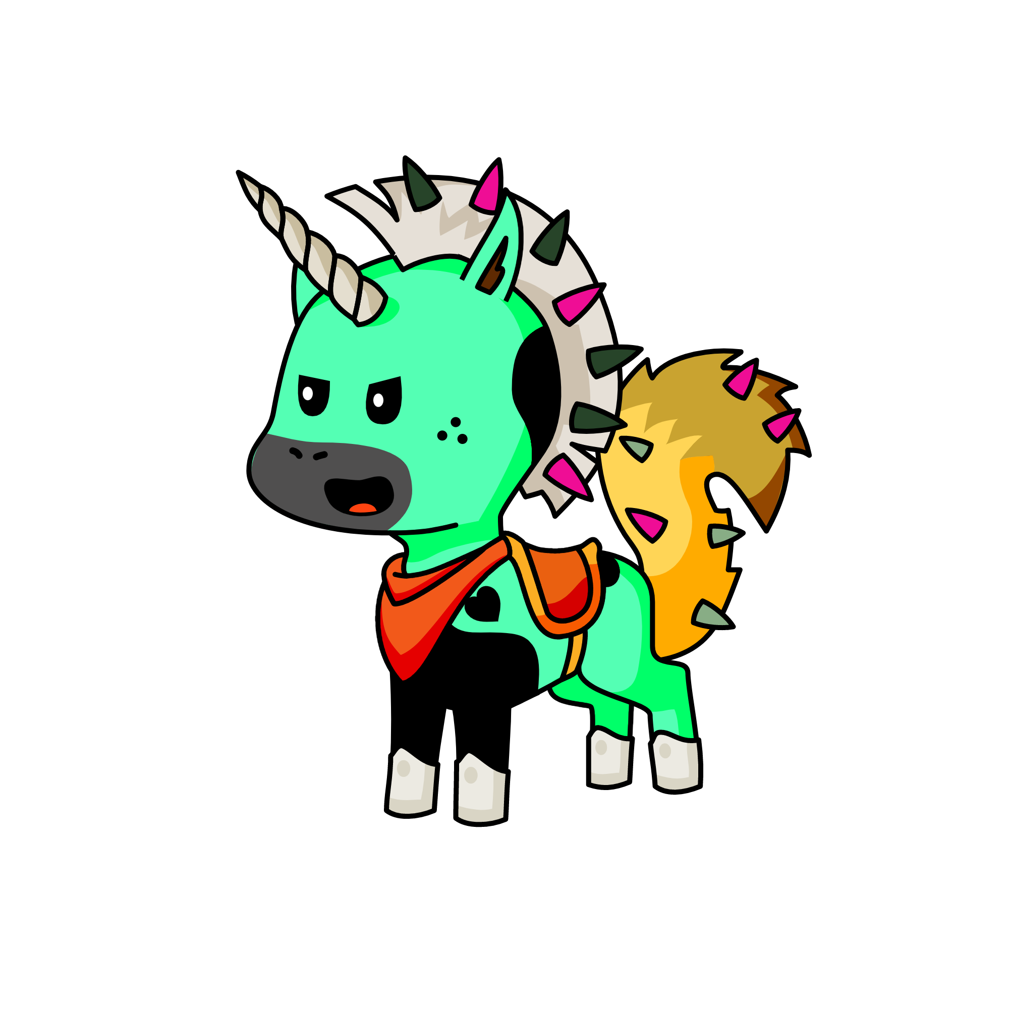 hi, the unicorn
