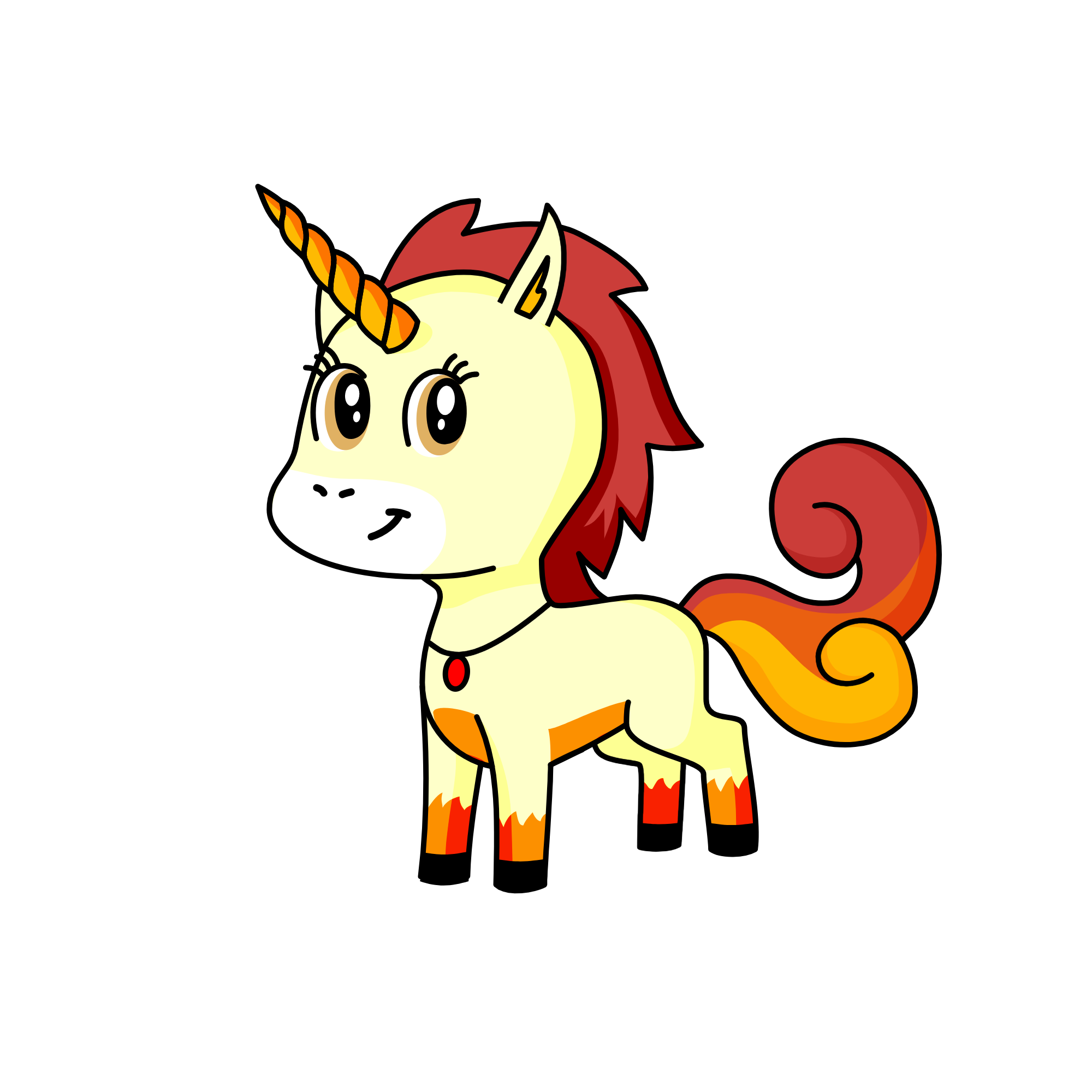 Passion, the unicorn