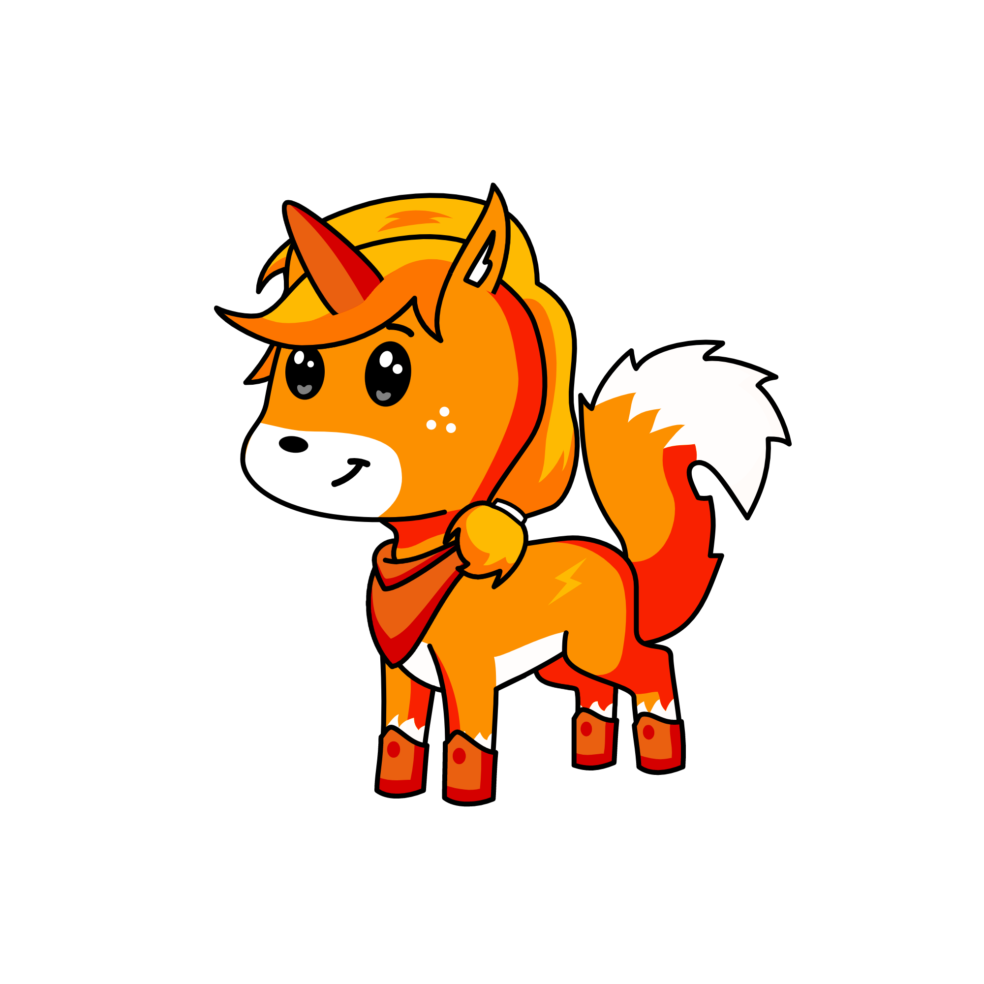 Foxy, the unicorn
