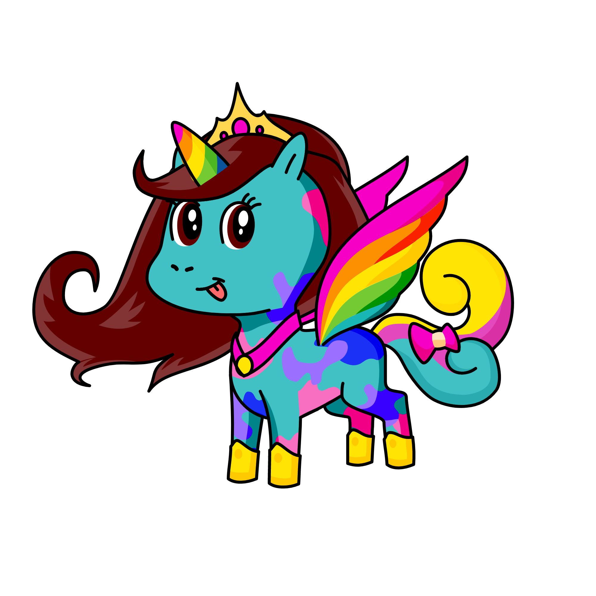 Sweetie, the unicorn