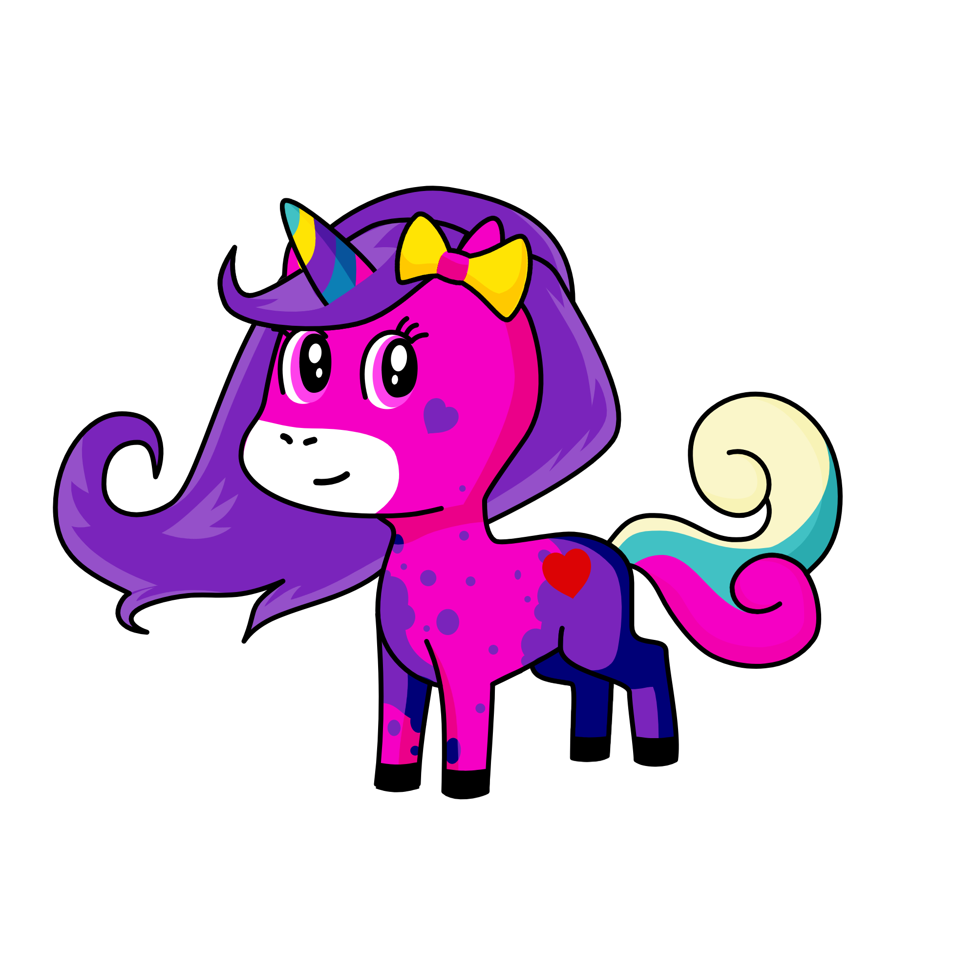 sparkles, the unicorn