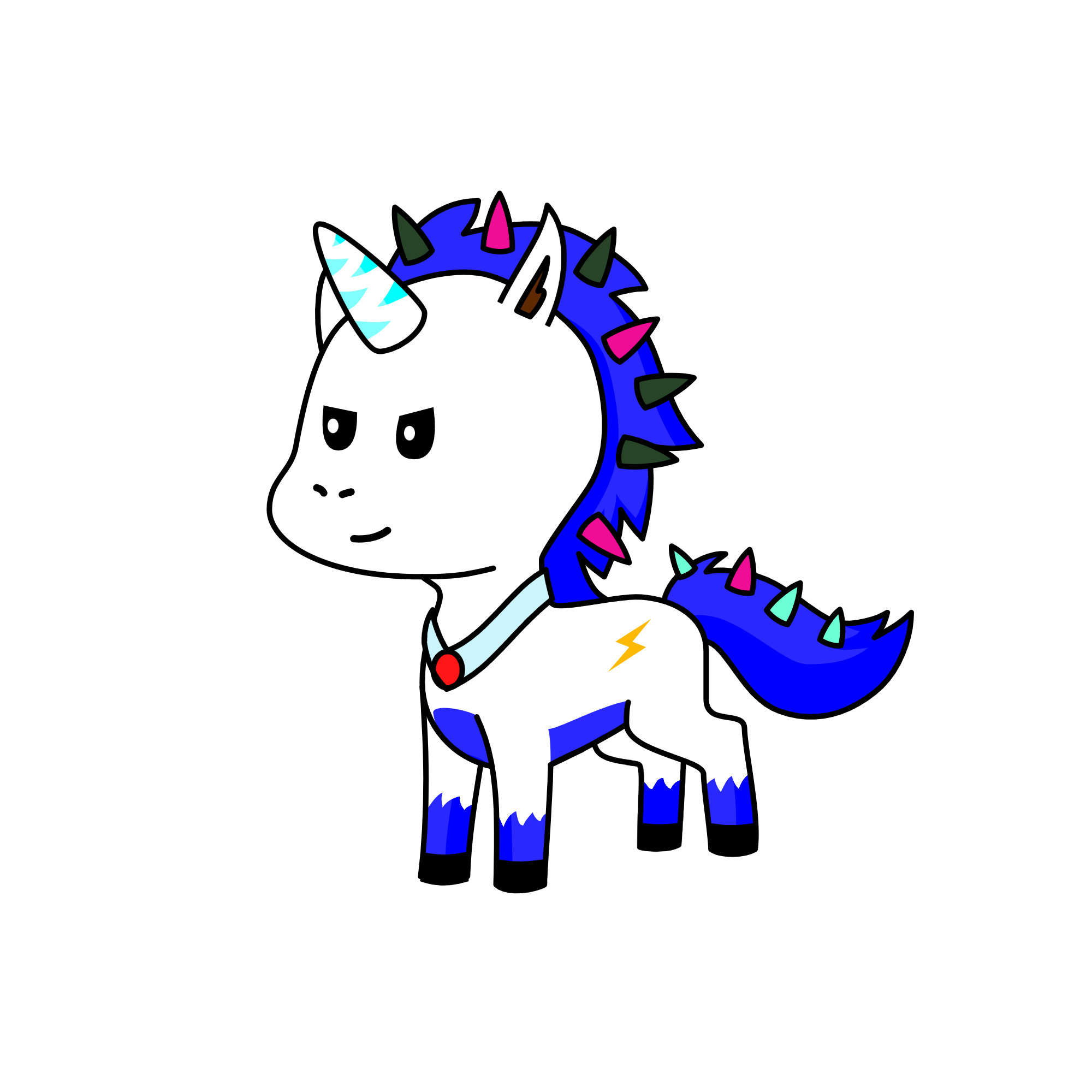 카, the unicorn