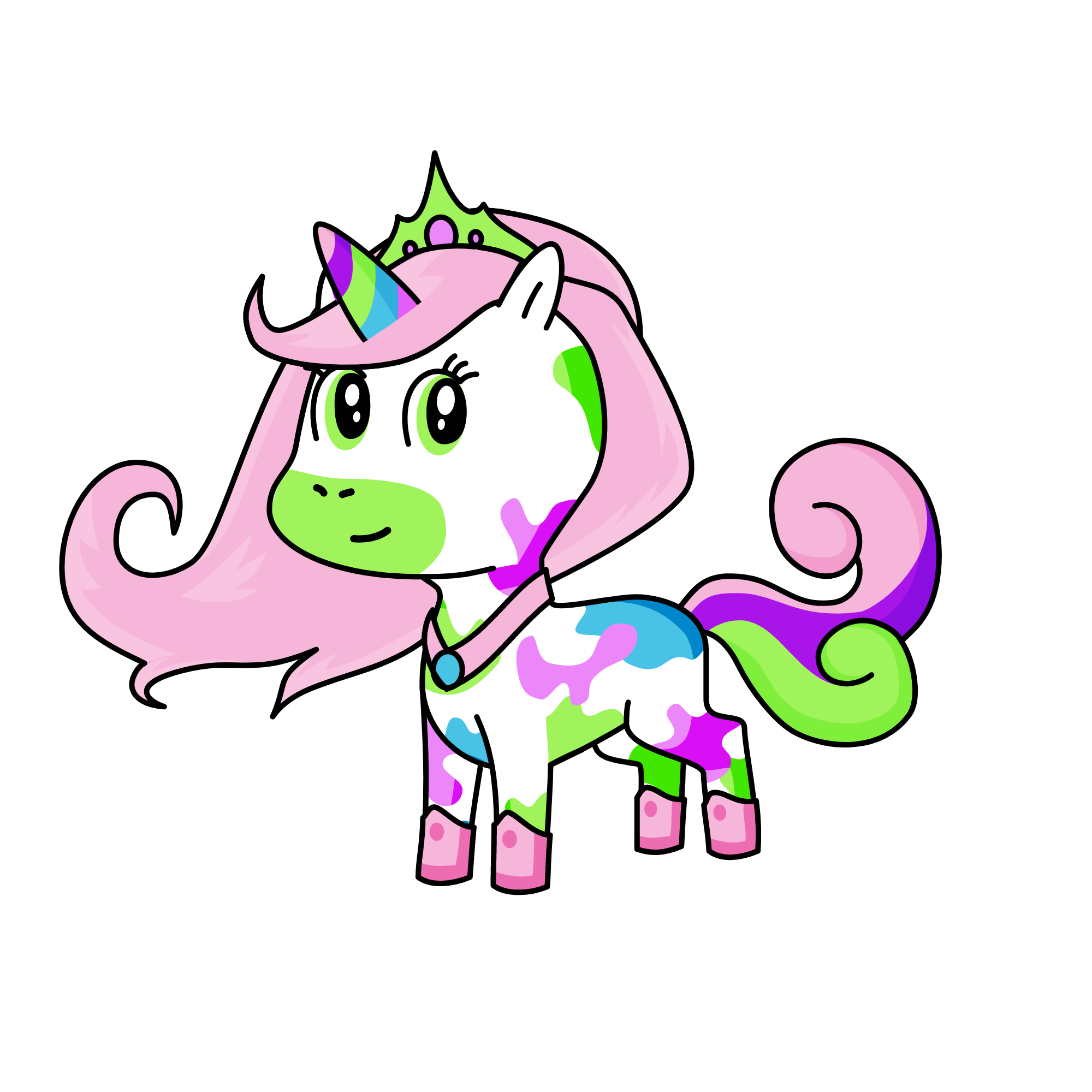 Princess Alexis, the unicorn