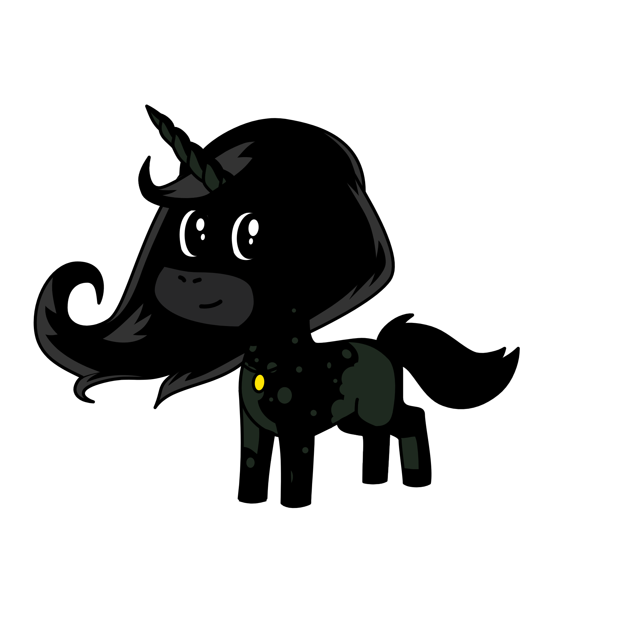 Moon, the unicorn