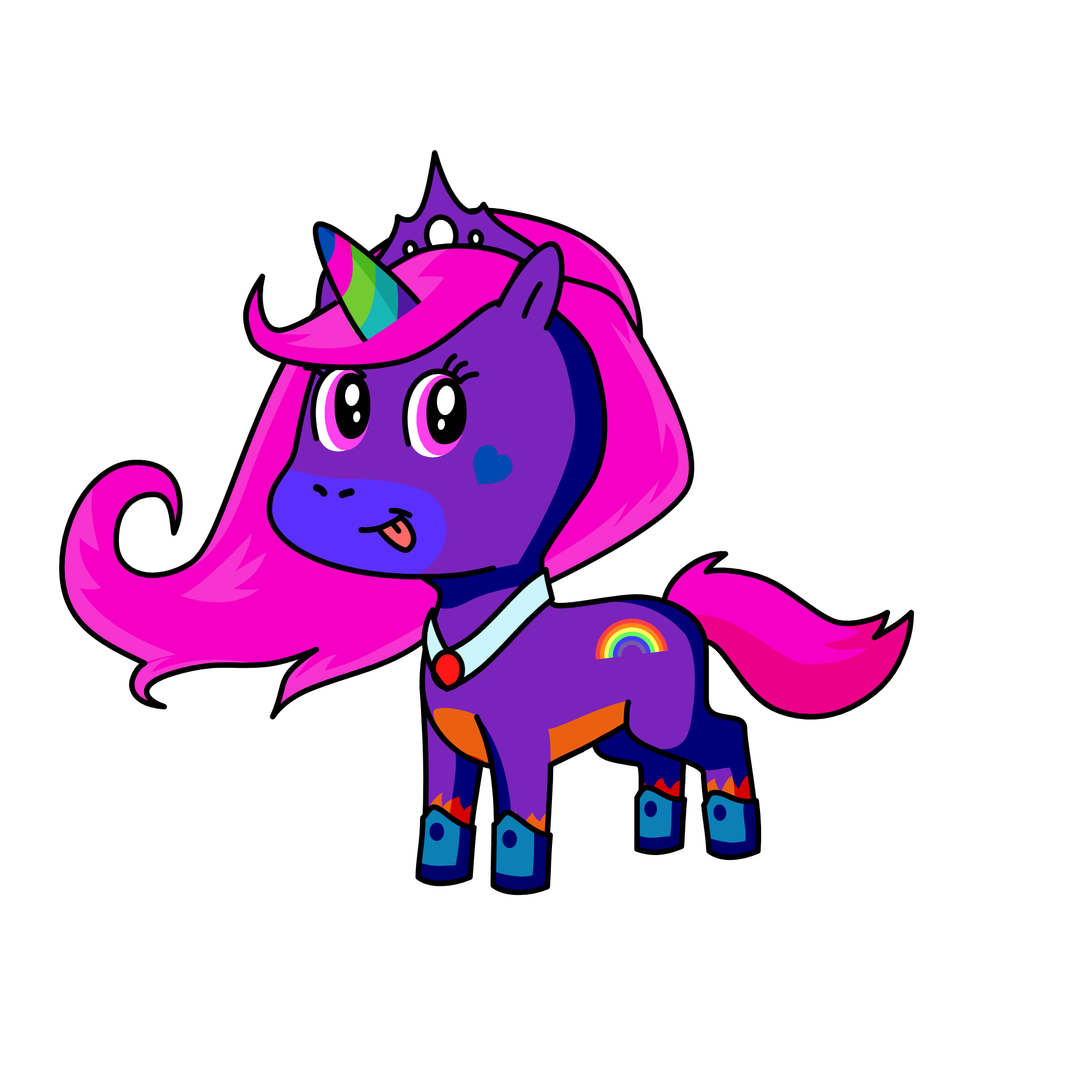 reyna mia, the unicorn