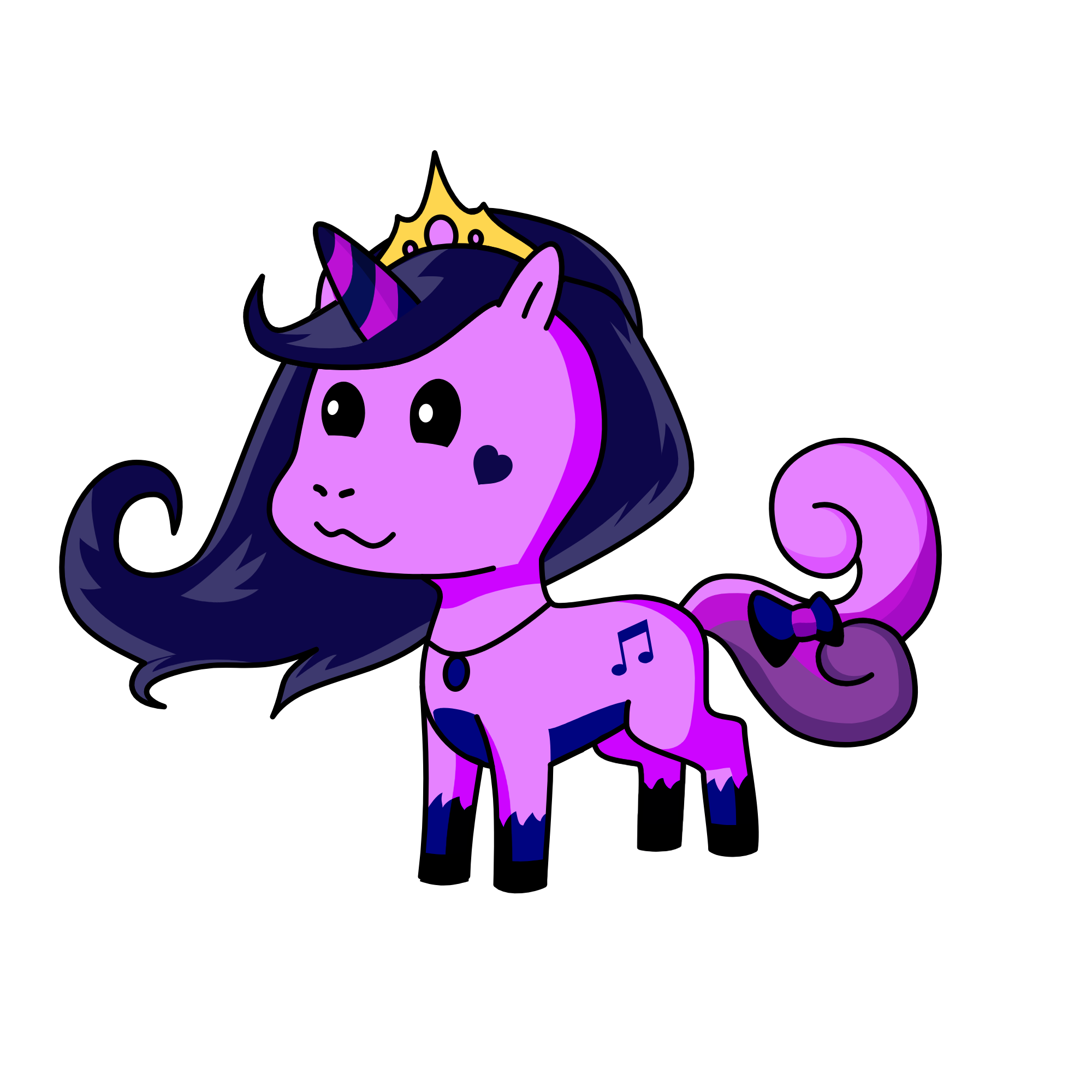 cupcake, the unicorn
