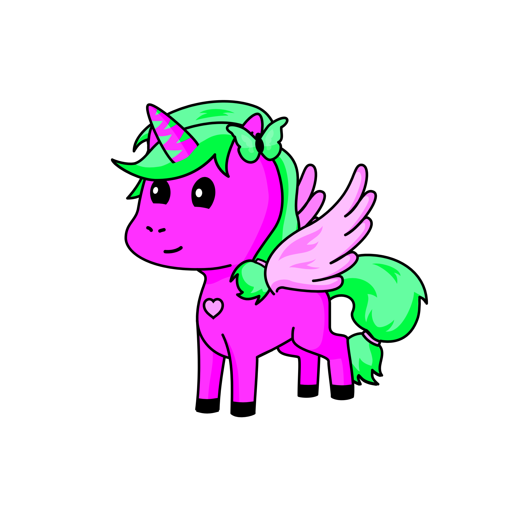 Lolli, the unicorn