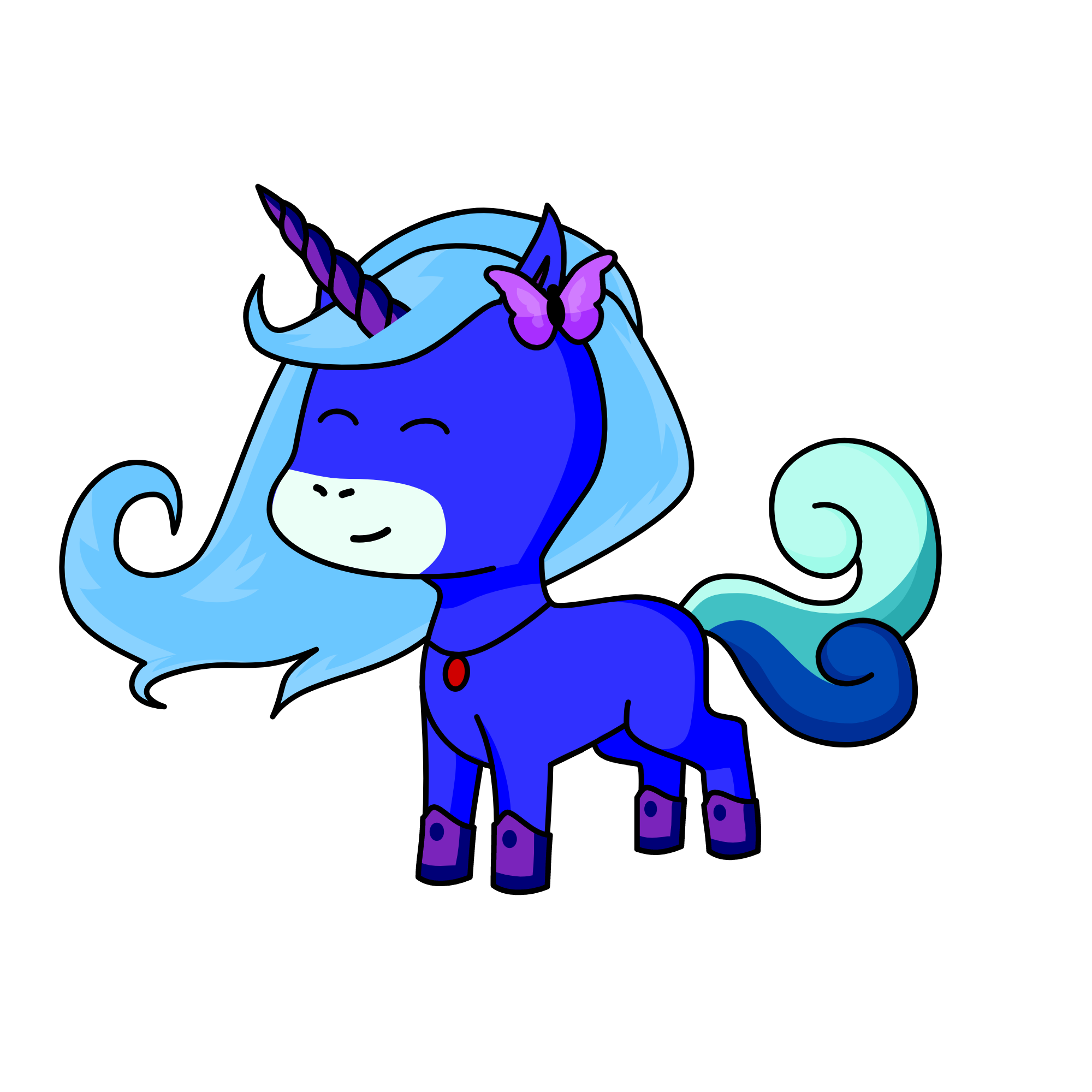 night, the unicorn