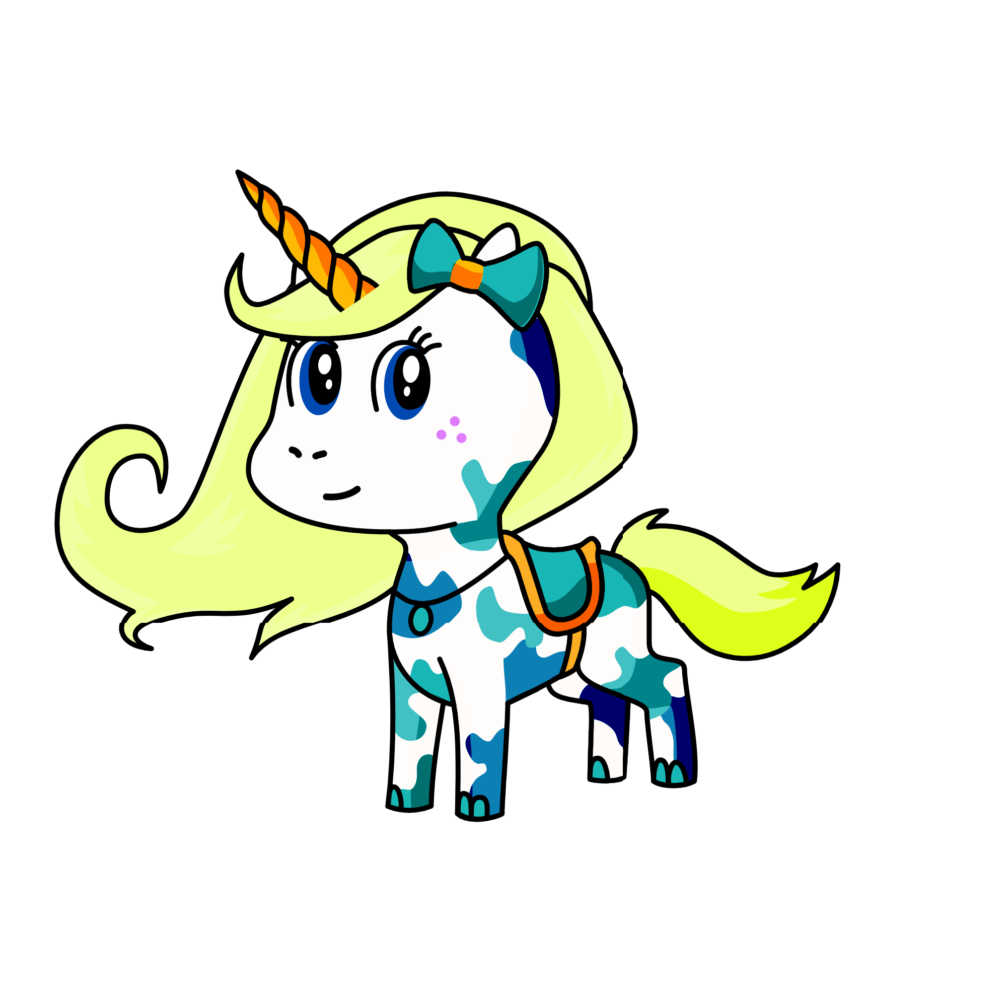 Amélia , the unicorn