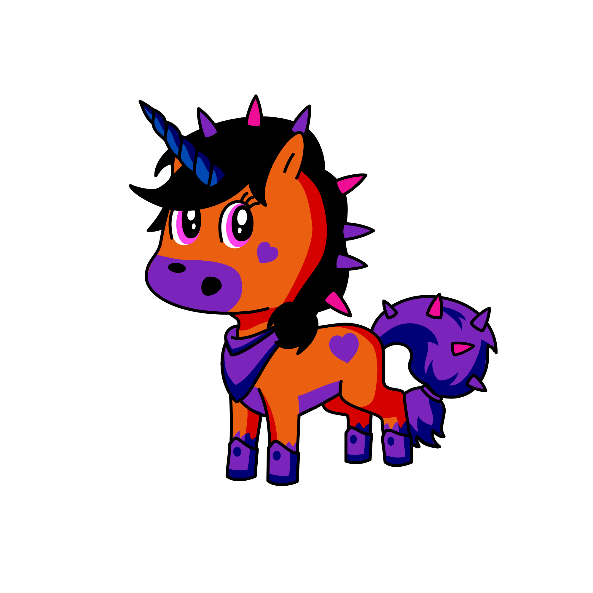 Mya, the unicorn