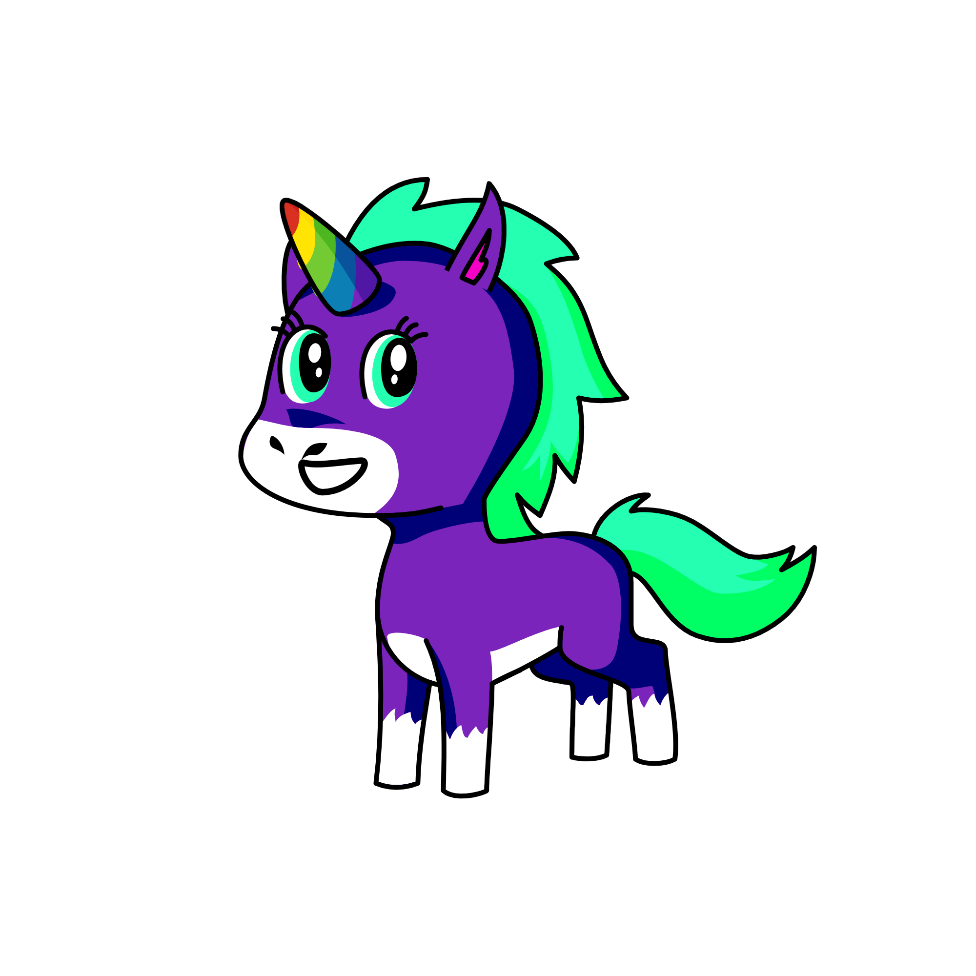 Rosette, the unicorn