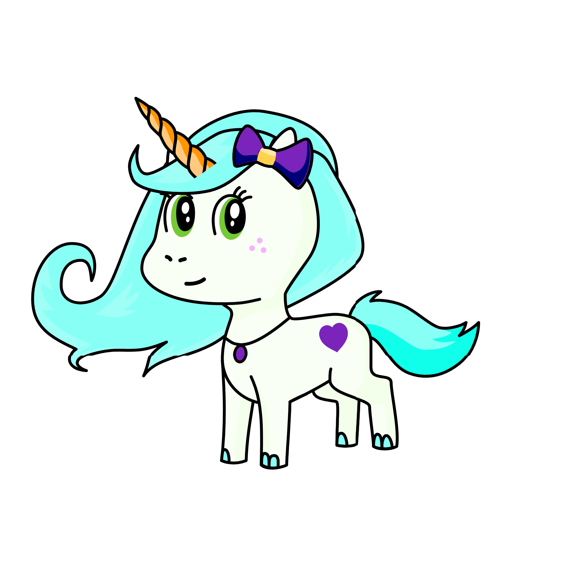 Larissa , the unicorn