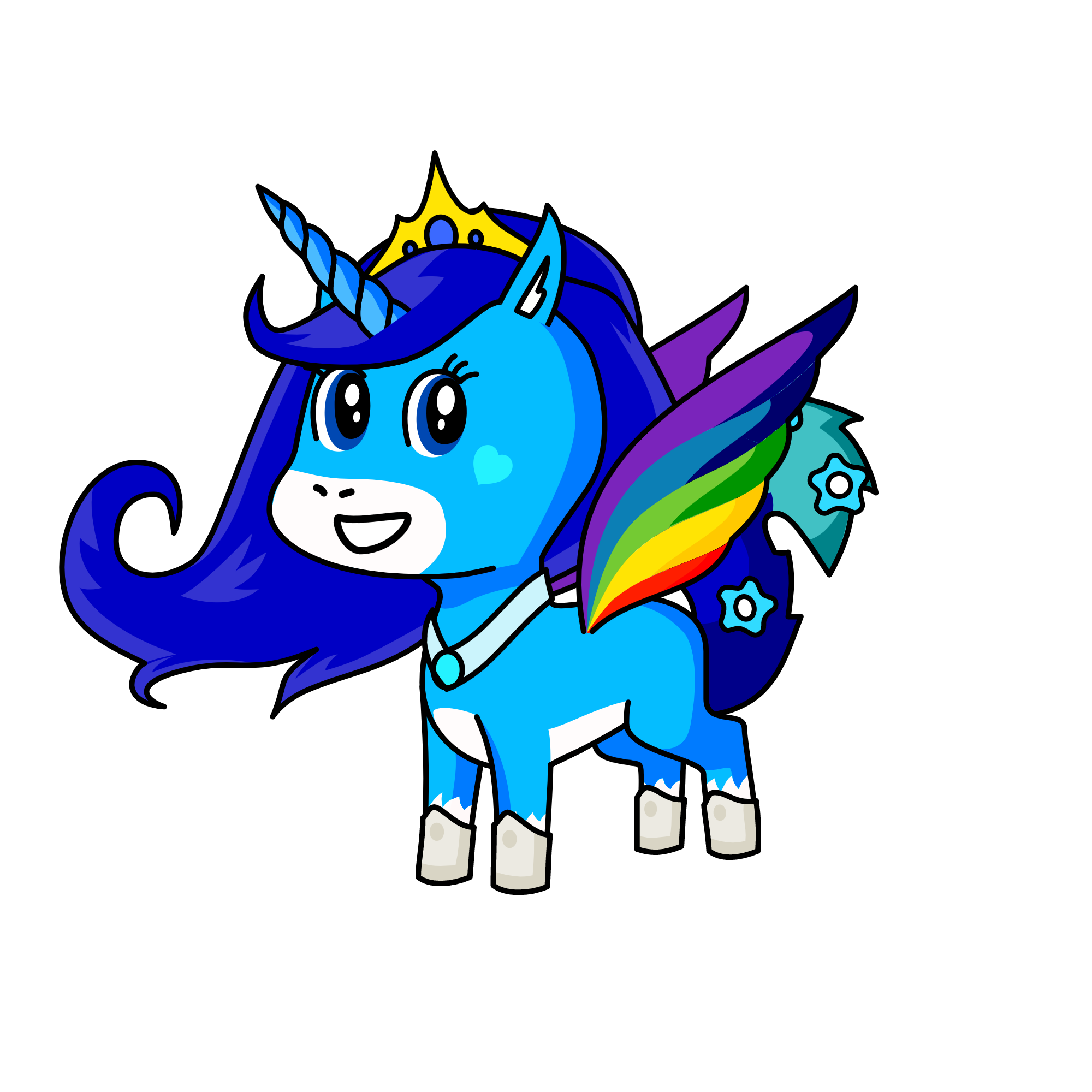 Mila, the unicorn
