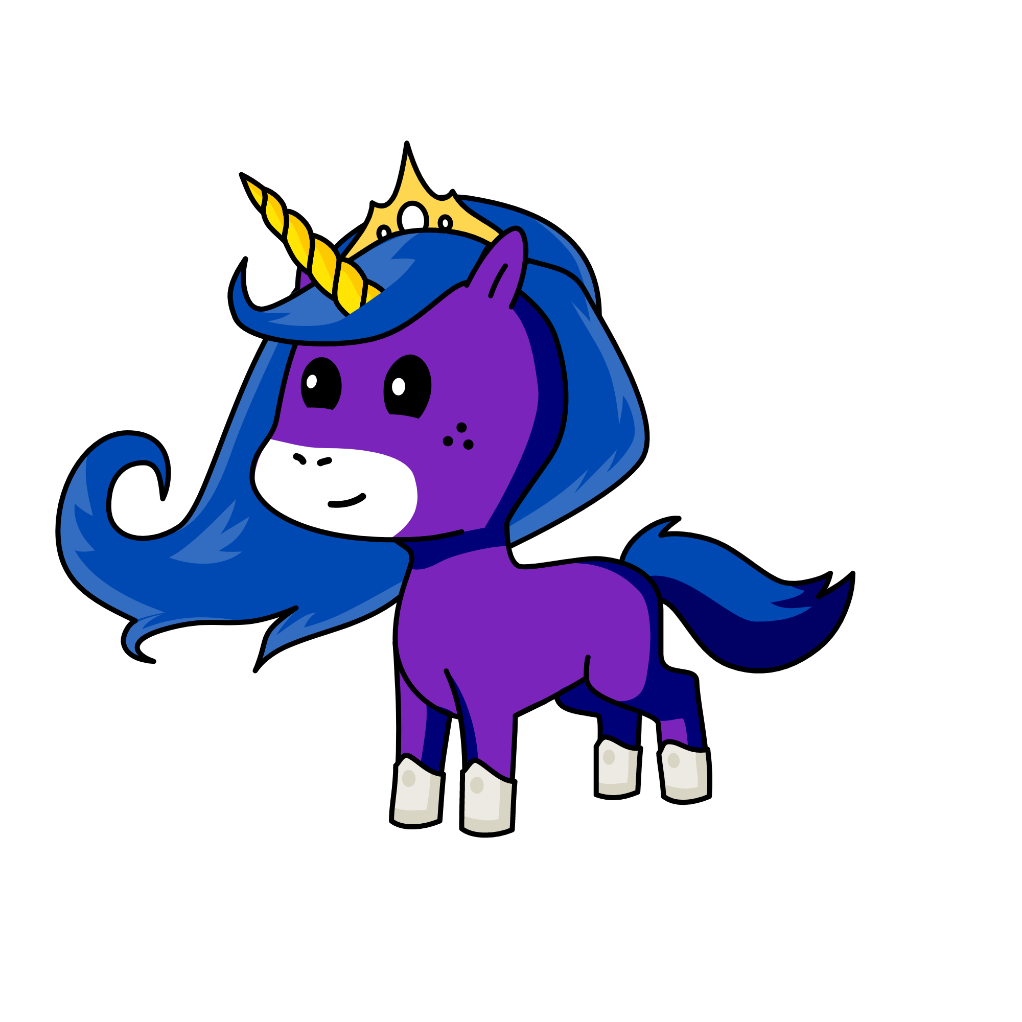 Queen Unicorn, the unicorn