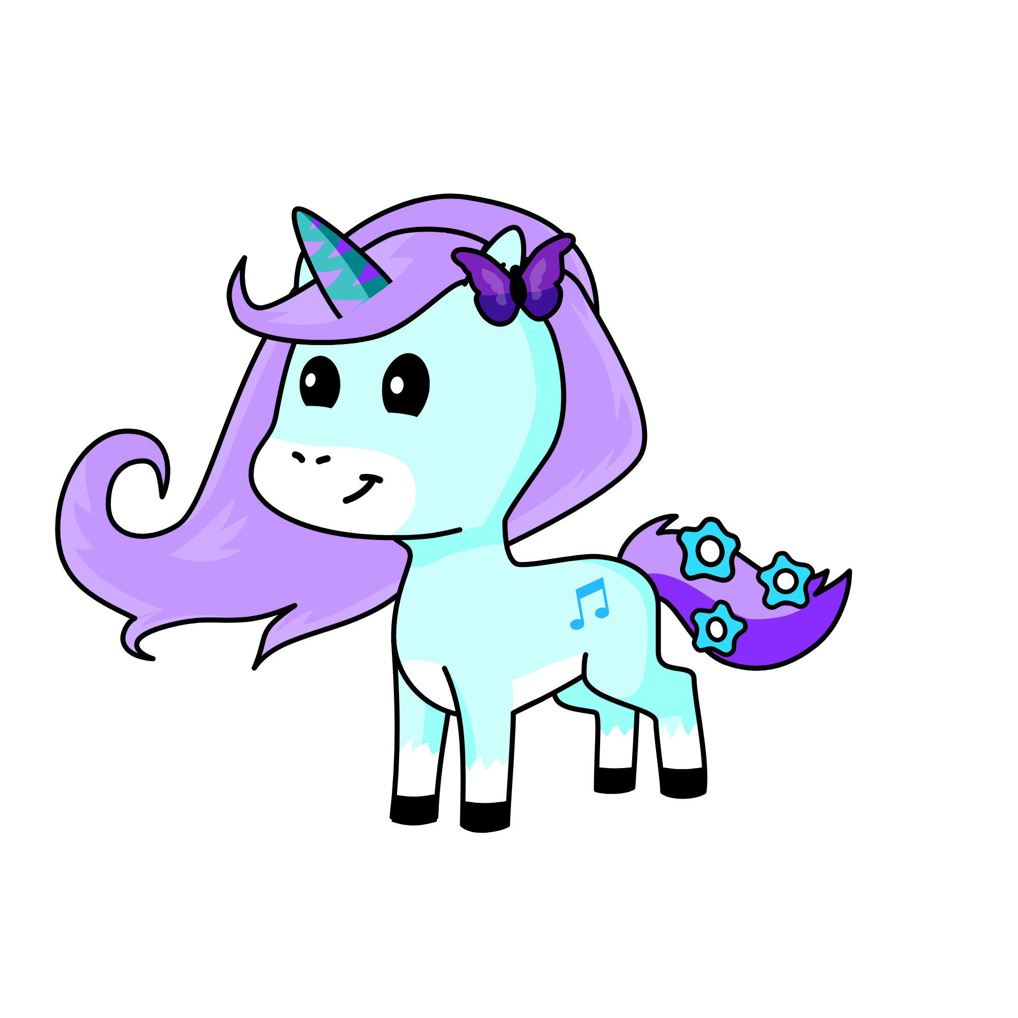Luna, the unicorn