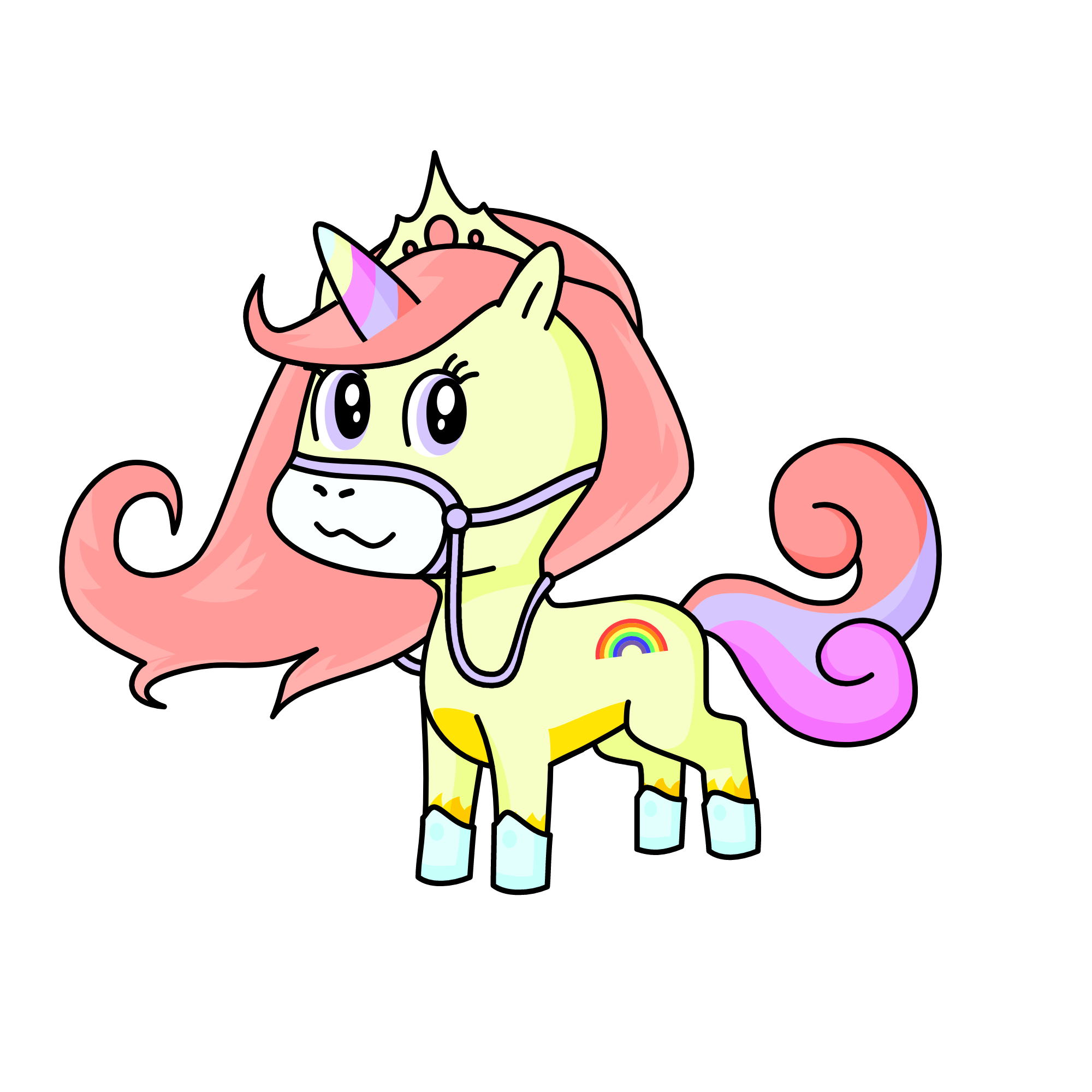 PinkyCorn, the unicorn