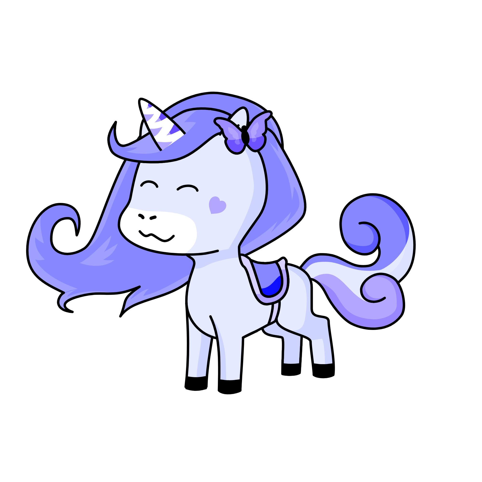 Midnight, the unicorn