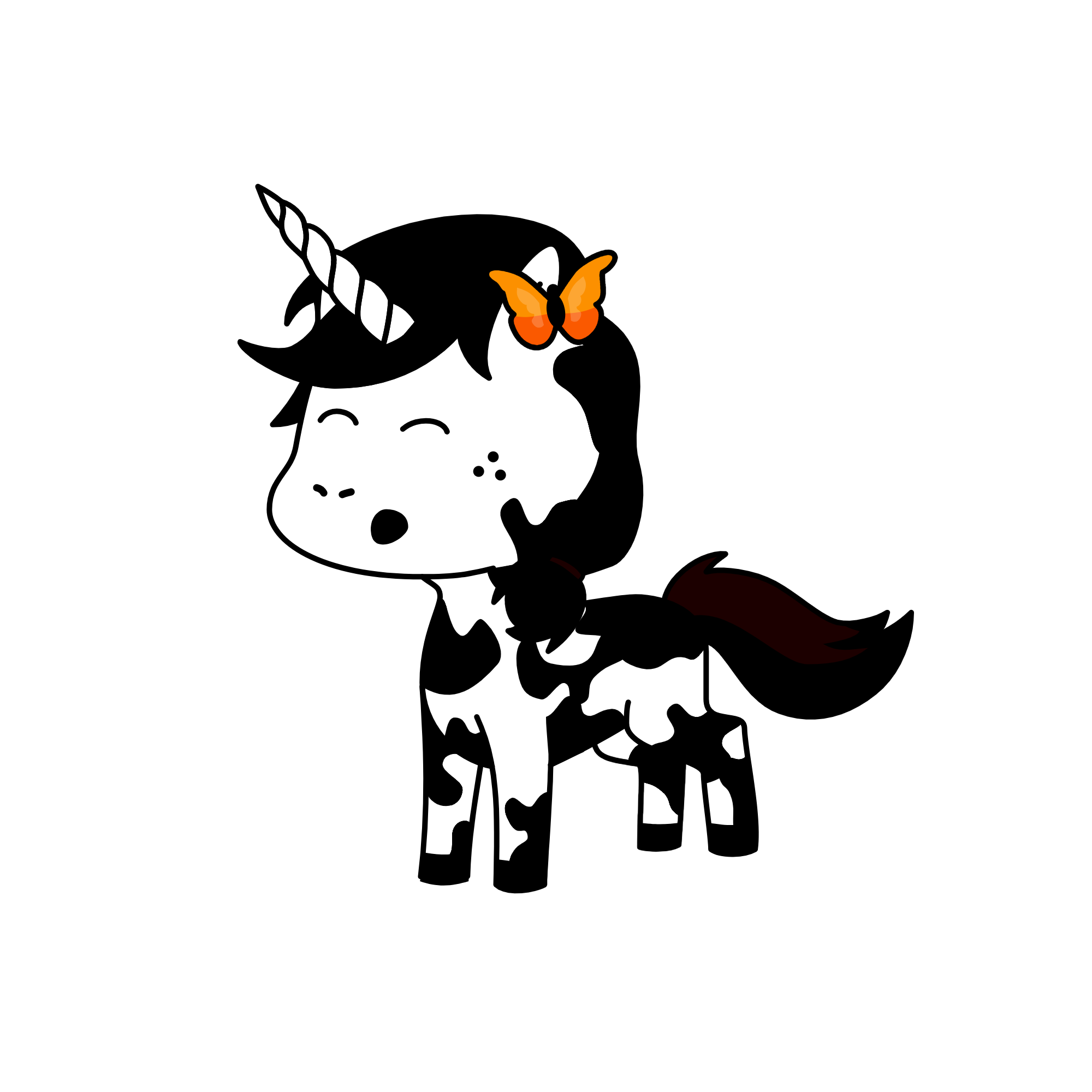 Manchitas_Cow, the unicorn
