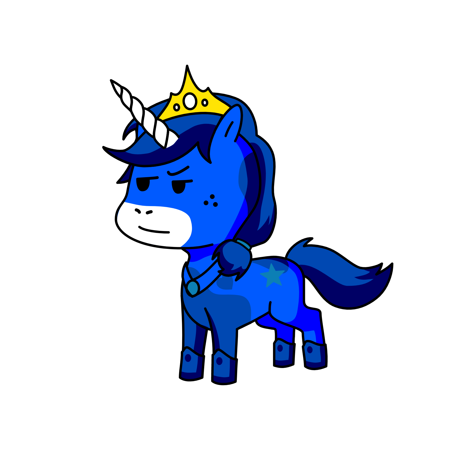 Melanie, the unicorn